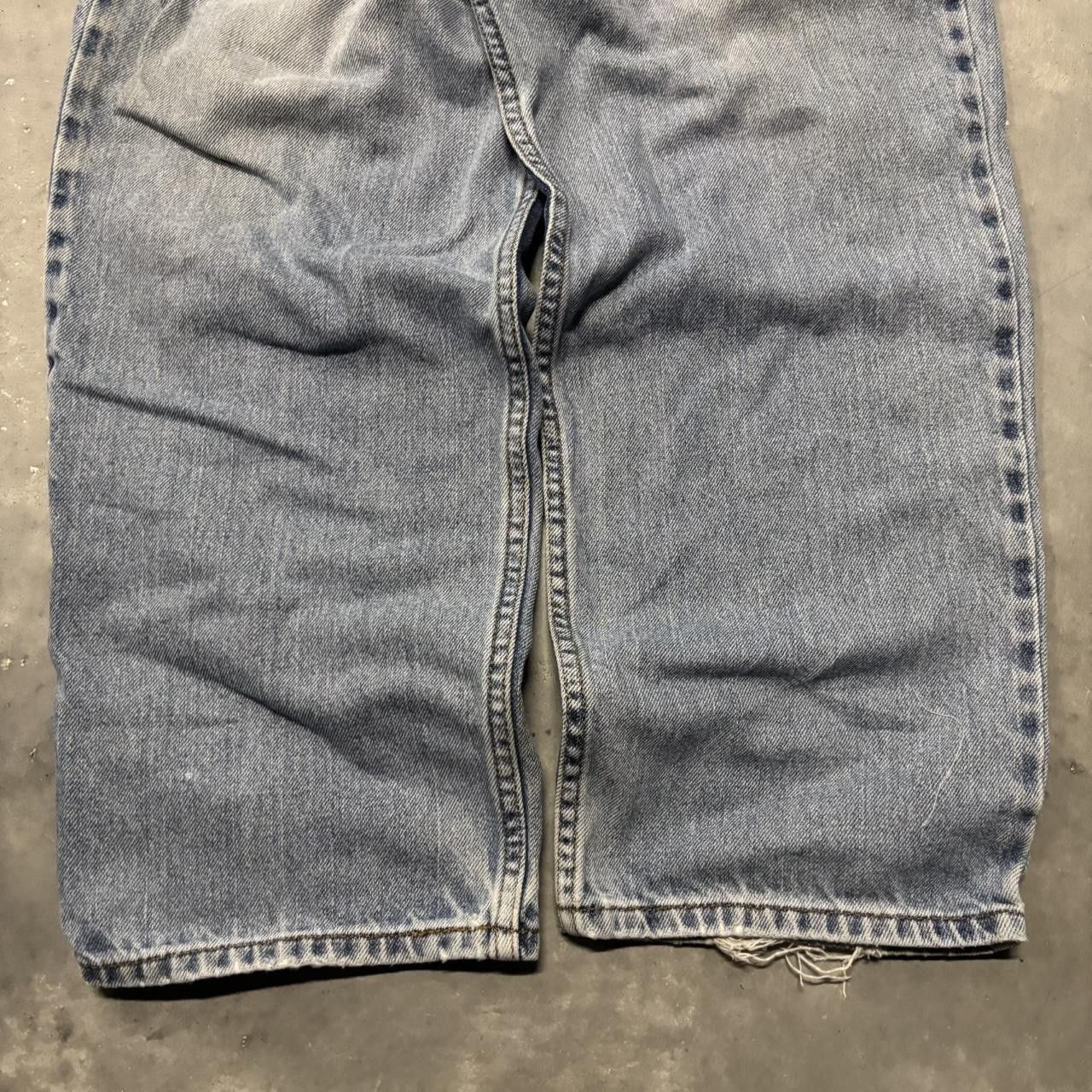 Levi's × Vintage Crazy Vintage Y2K/2000s Baggy Light Wash Levis Denim Jeans! Size US 36 / EU 52 - 6 Thumbnail