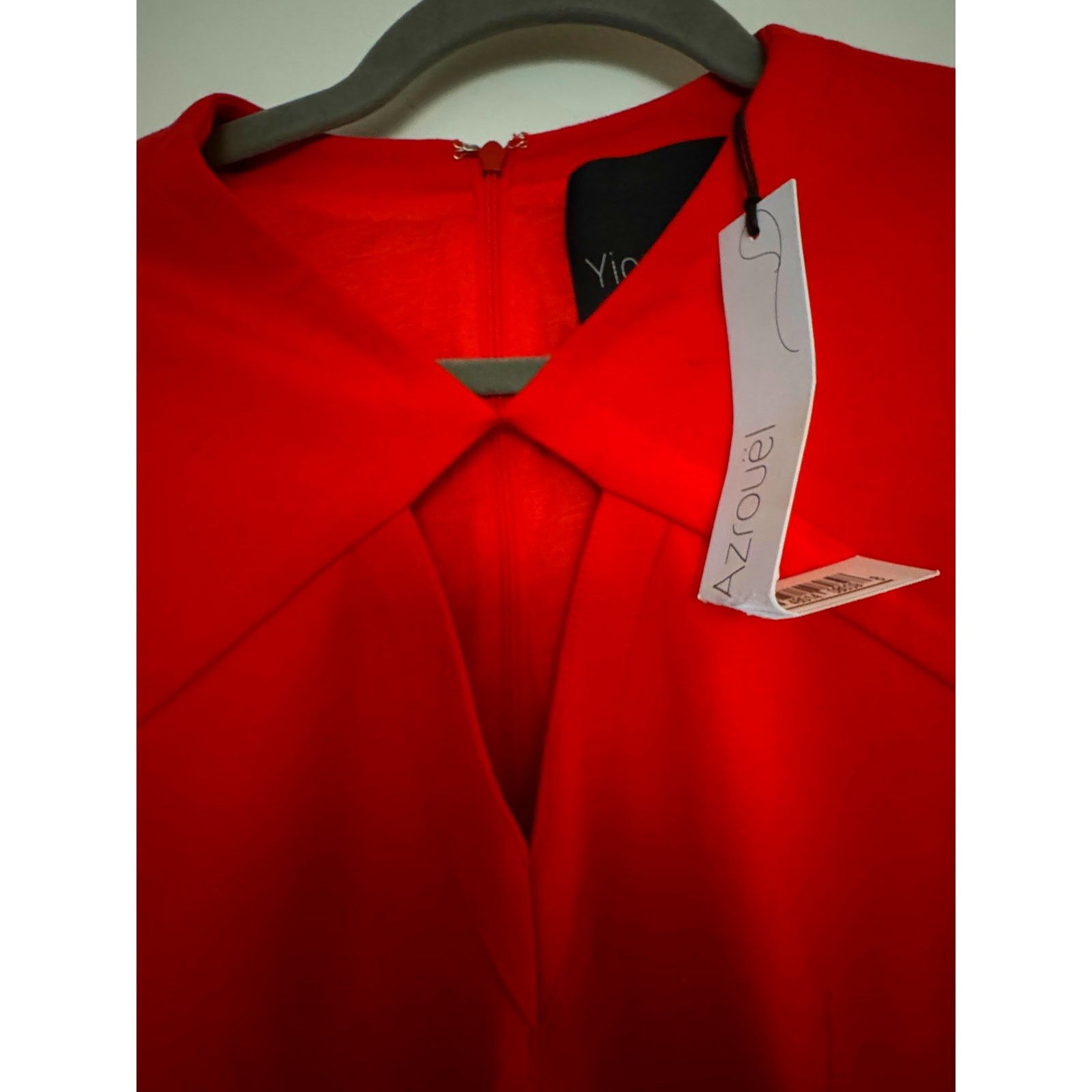 Yigal Azrouel Yigal Azrouël NWT Red Compact Jersey Dress Size M / US 6-8 / IT 42-44 - 5 Thumbnail