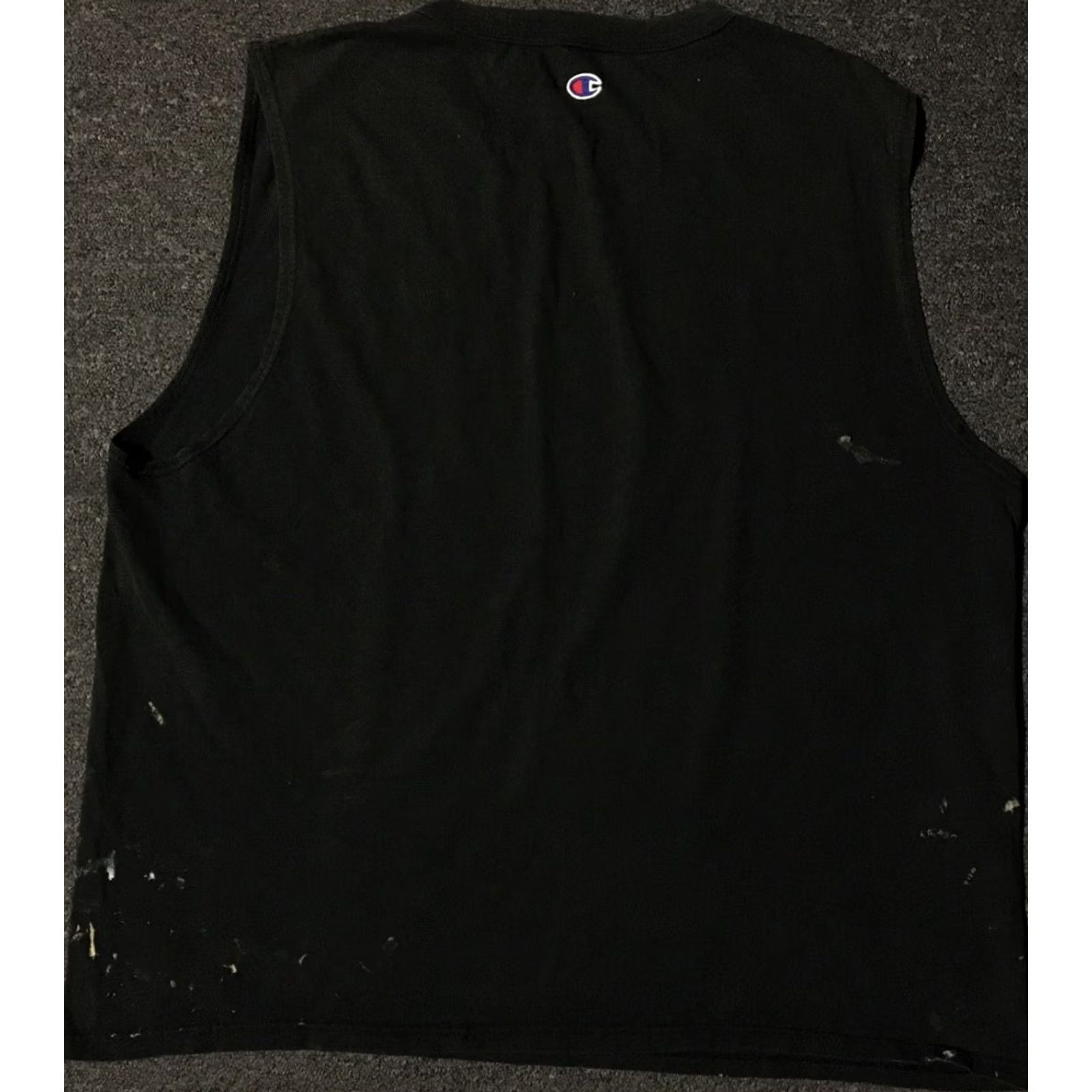 Champion VINTAGE Champion 90s Tank Top XL Grunge Surf Skate Biker PE Gym Black Size US XL / EU 56 / 4 - 4 Thumbnail
