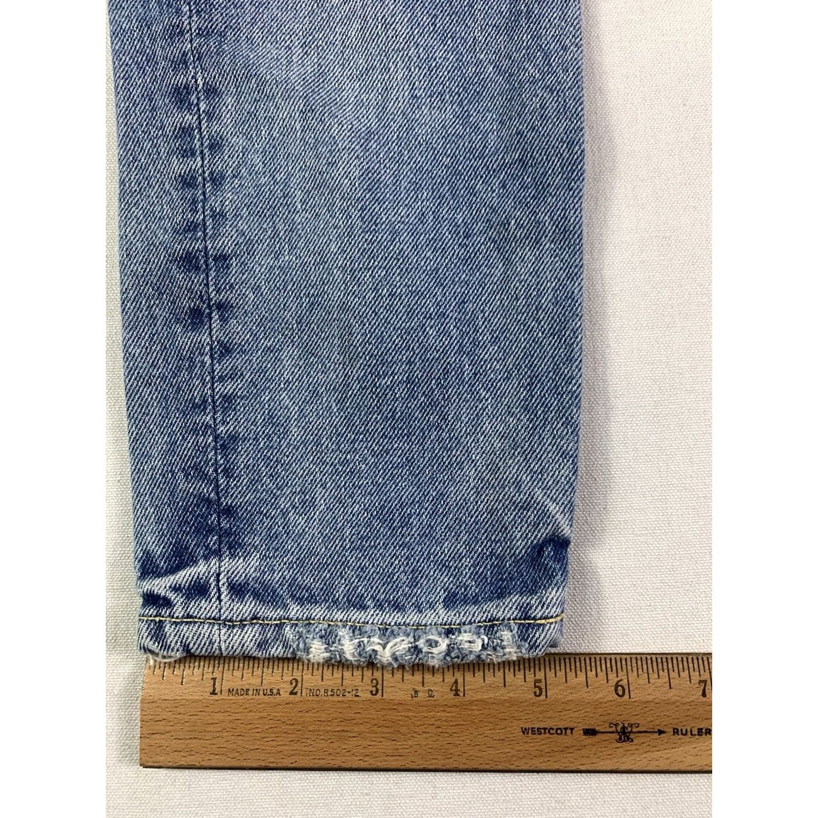 GRLFRND GRLFRND Karolina High Rise Skinny Blue Denim Size 42" / US 20 - 2 Thumbnail