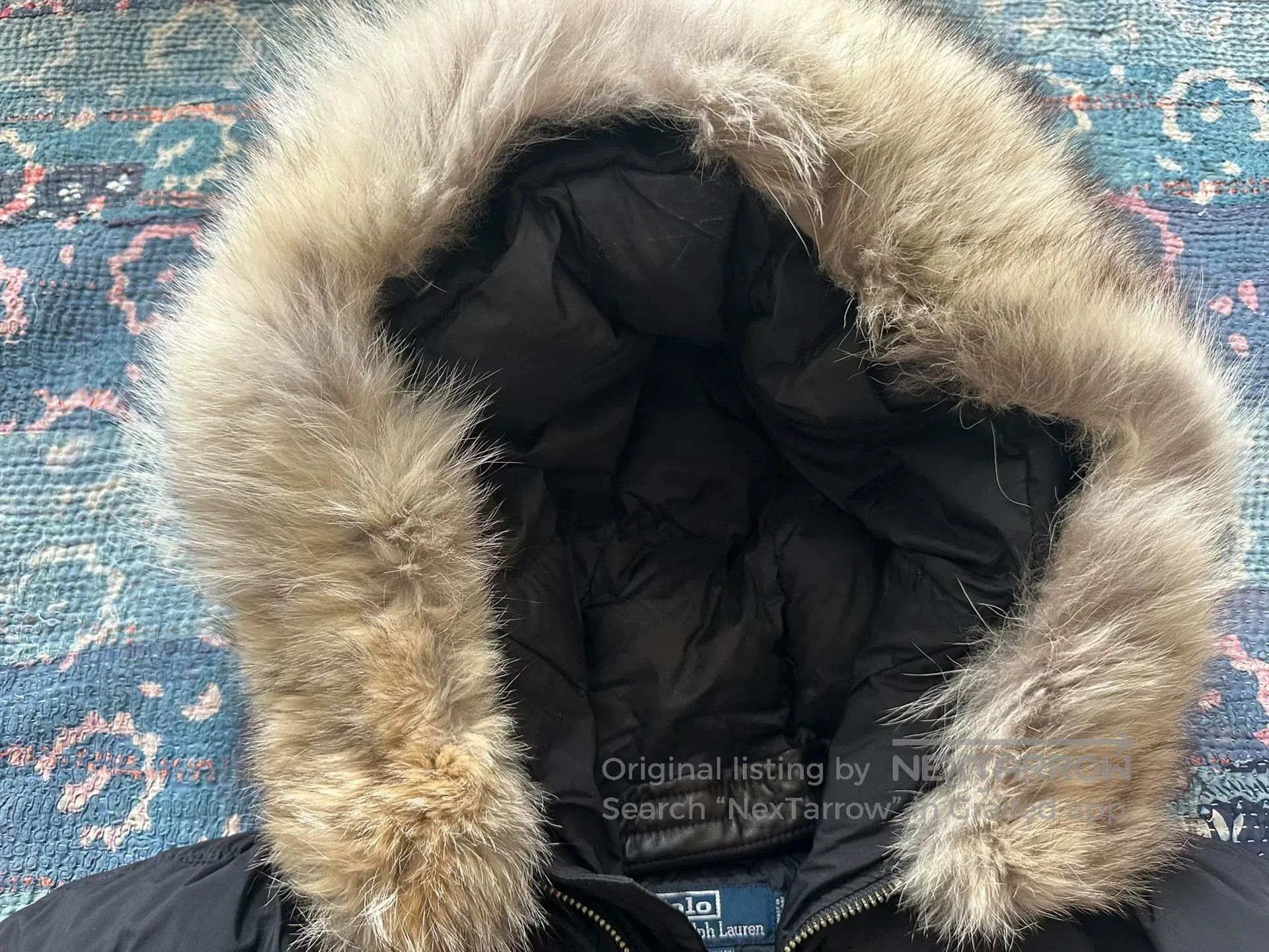 RRL Ralph Lauren ralph lauren black fur collar multi. Size US XL / EU 56 / 4 - 3 Thumbnail