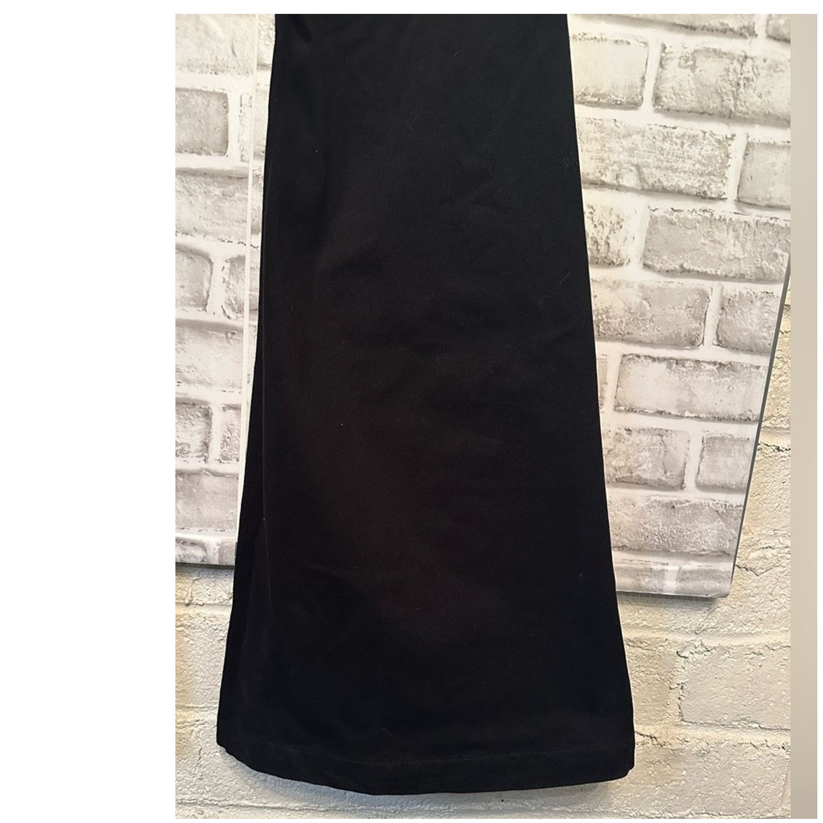 Rick Owens Bolan Strobe FW22 Flare Bootcut Pants size 34 Black Cotton Size US 34 / EU 50 - 14 Thumbnail