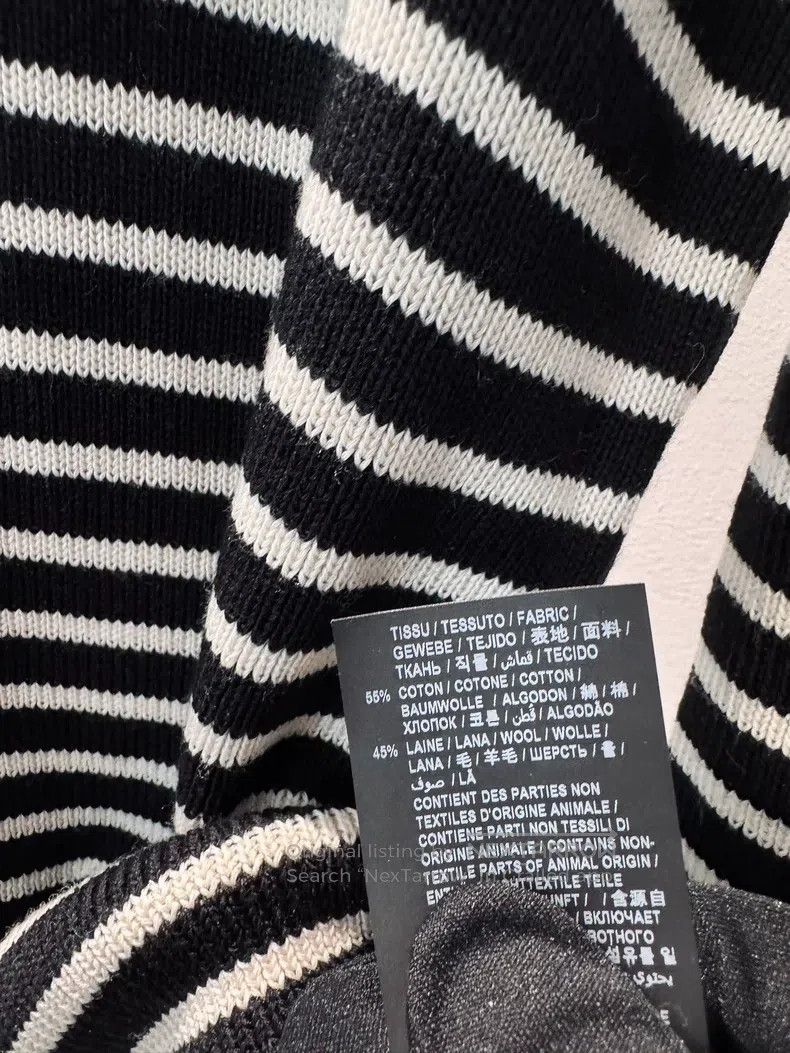 Saint Laurent Paris Saint Laurent Paris Striped Sweater Size US M / EU 48-50 / 2 - 6 Thumbnail