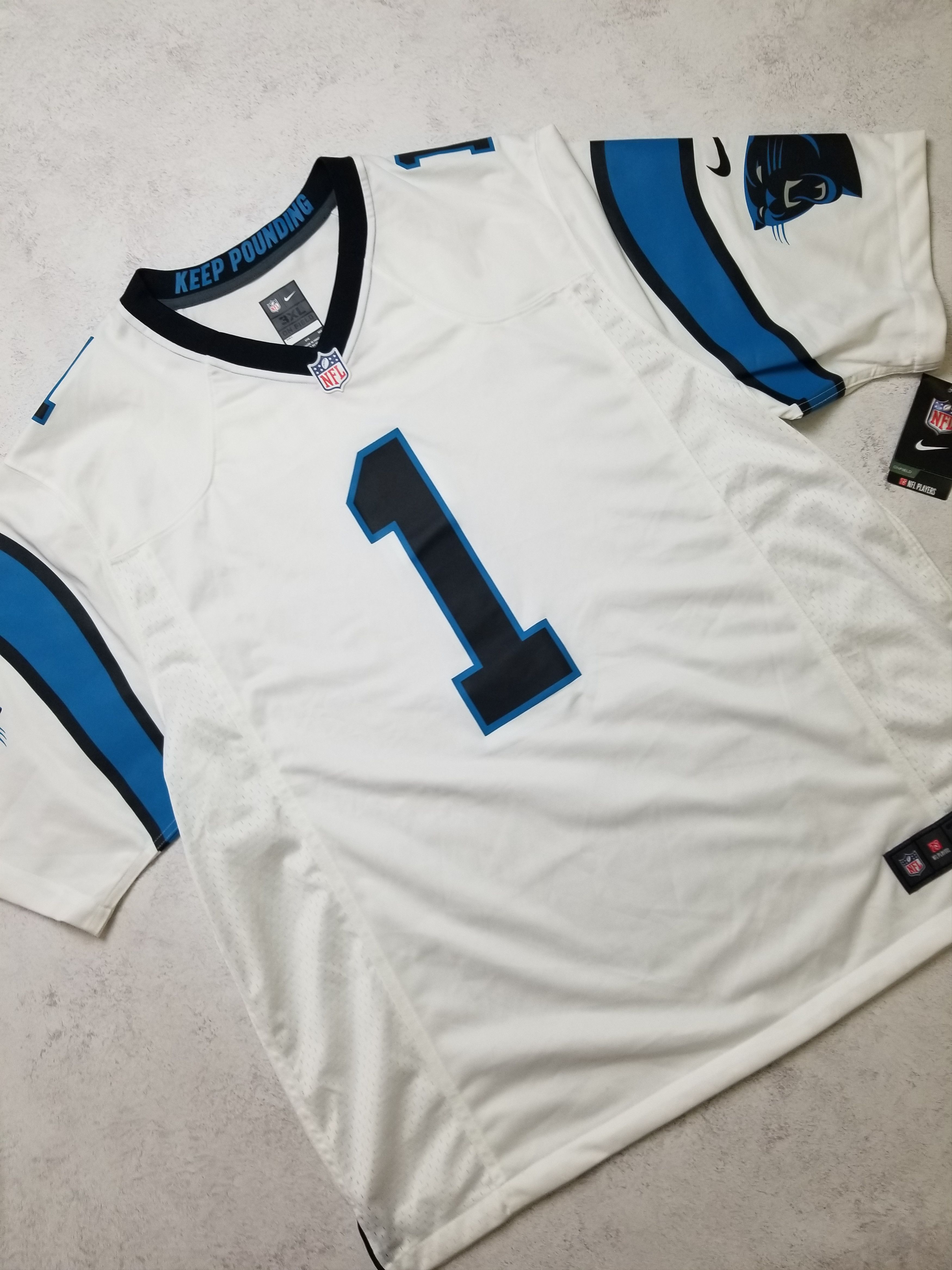 Other Nike Cam Newton #1 Carolina Panthers NFL Jersey Size 3XL Size US XXL / EU 58 / 5 - 18 Thumbnail