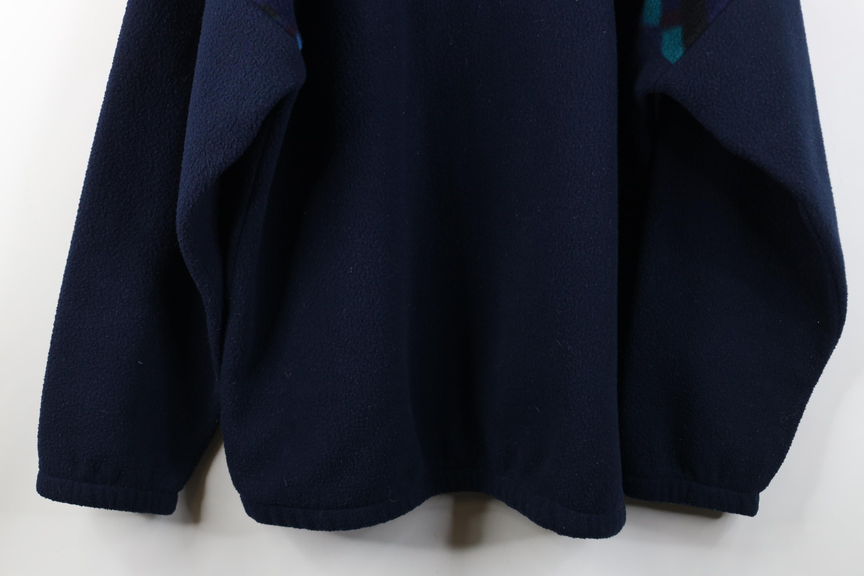 Vintage Vtg 90s Streetwear Niagara Falls 1/4 Zip Fleece Sweater Size XXL / US 16-18 / IT 52-54 - 12 Thumbnail