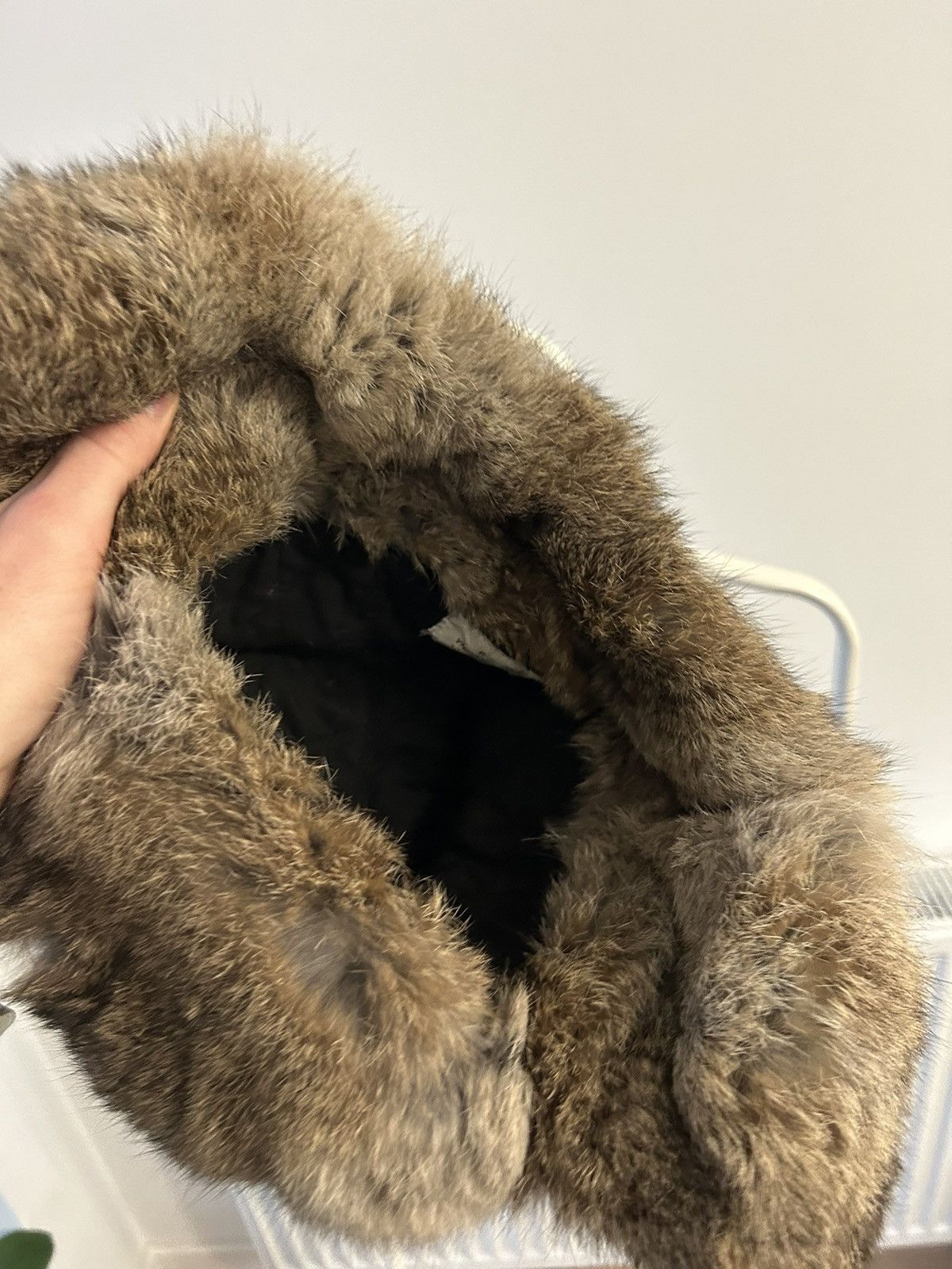 Vintage Vintage Natural Fur Ushanka Hat Size ONE SIZE - 6 Thumbnail