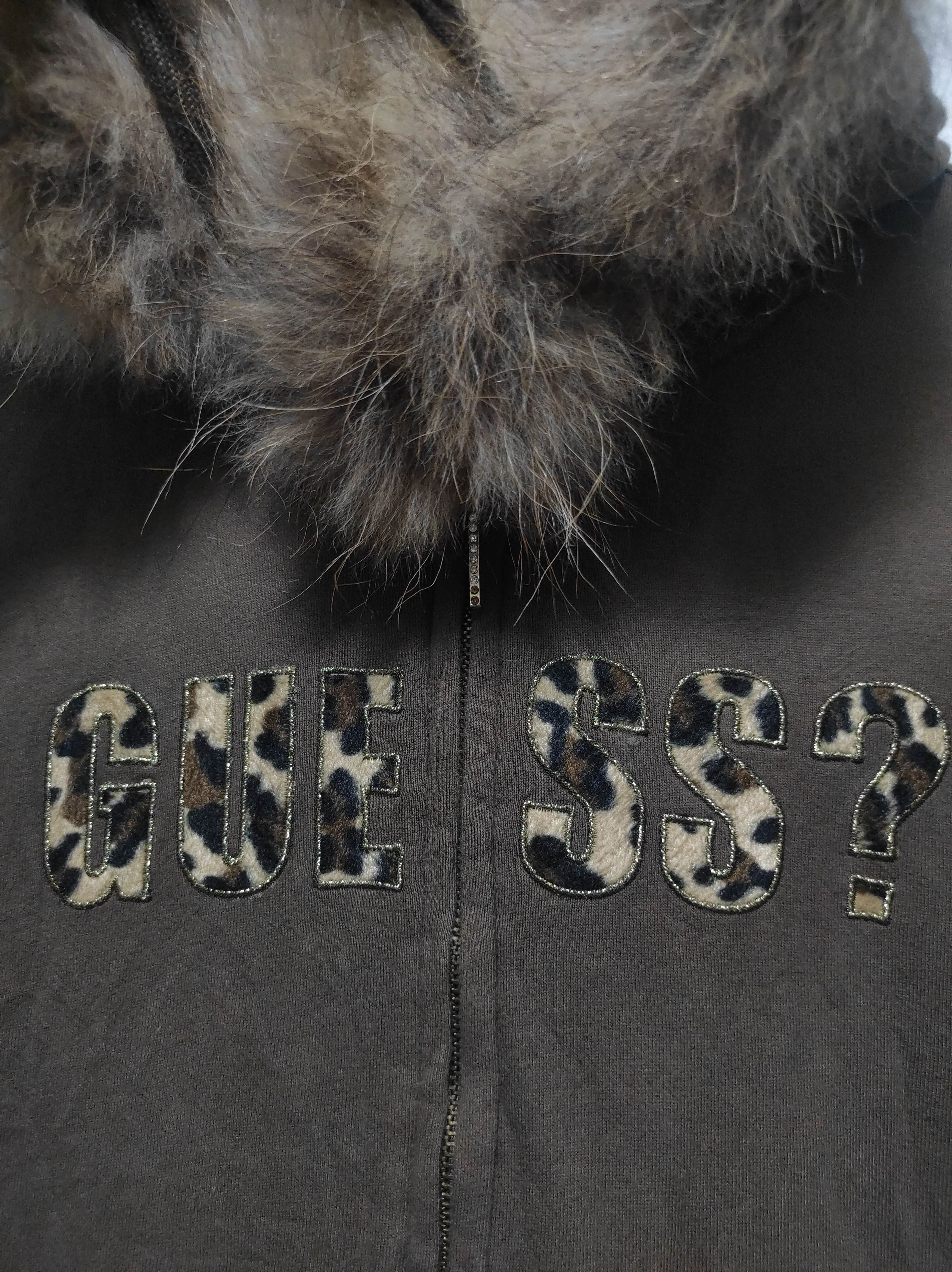 Guess Guess Leopard Double Zip Fur hoodie ifsixwasnine lgb style Size S / US 4 / IT 40 - 5 Thumbnail