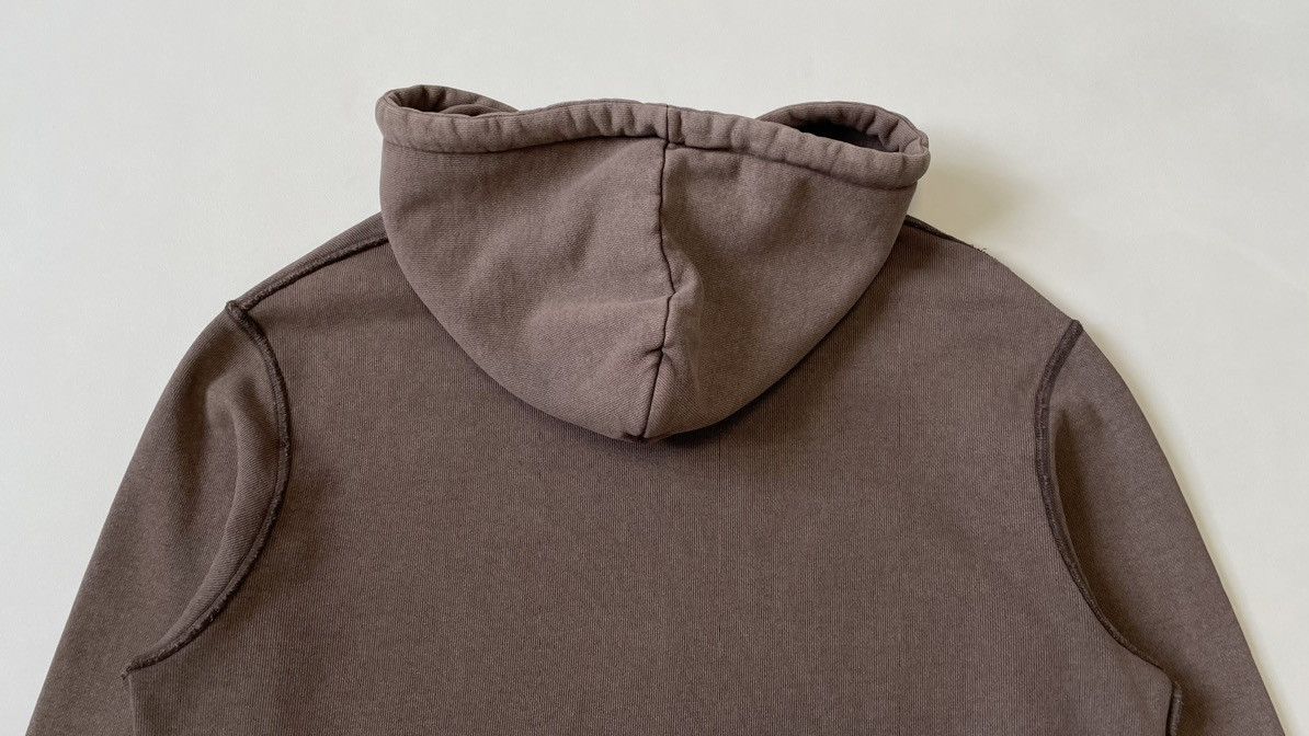 Maison Margiela S/S 19 Inside Out Seam Washed Cotton Hoodie Size US M / EU 48-50 / 2 - 18 Thumbnail