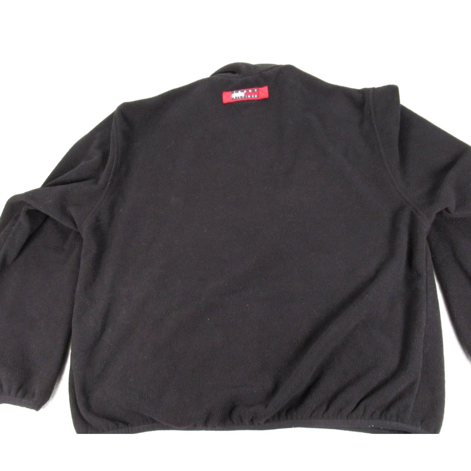 Tommy Hilfiger VINTAGE Tommy Hilfiger Jacket Men XL Black Pocket Full Zip Fleece Hiking Gorpcor Size US XL / EU 56 / 4 - 2 Thumbnail