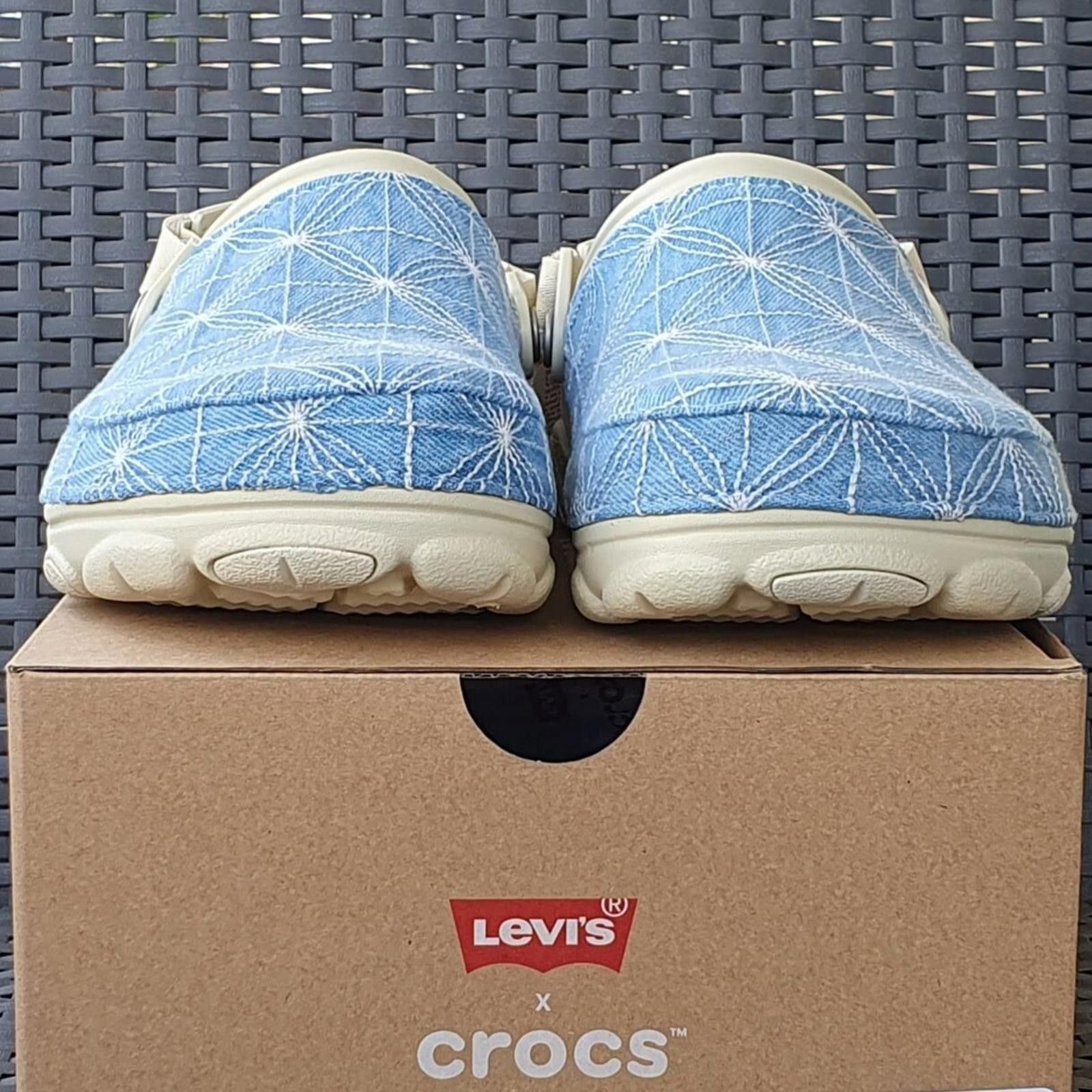 Crocs Crocs Classic All-Terrain Clog Levis Sashiko SZ 11M Size US 11 / EU 44 - 3 Thumbnail