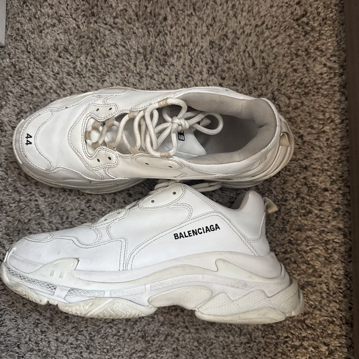 Balenciaga Used Balenciaga Triple S Size US 11 / EU 44 - 1 Thumbnail