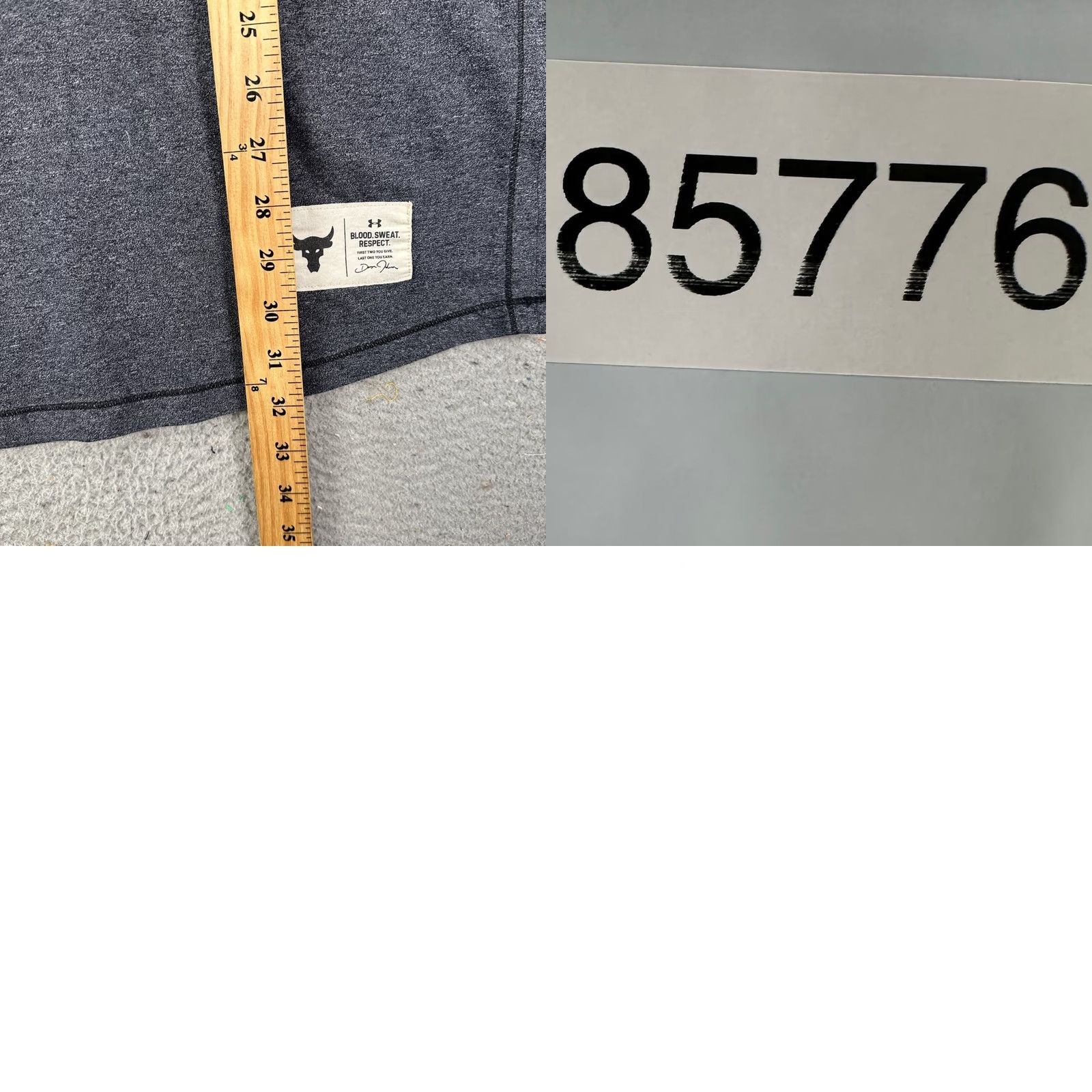 Under Armour Under Armour Project Rock Henley Long Sleeve T-Shirt 2XL Mens Gray HeatGear Moisture Wicking Athletic Performance Shirt Size US XXL / EU 58 / 5 - 8 Thumbnail