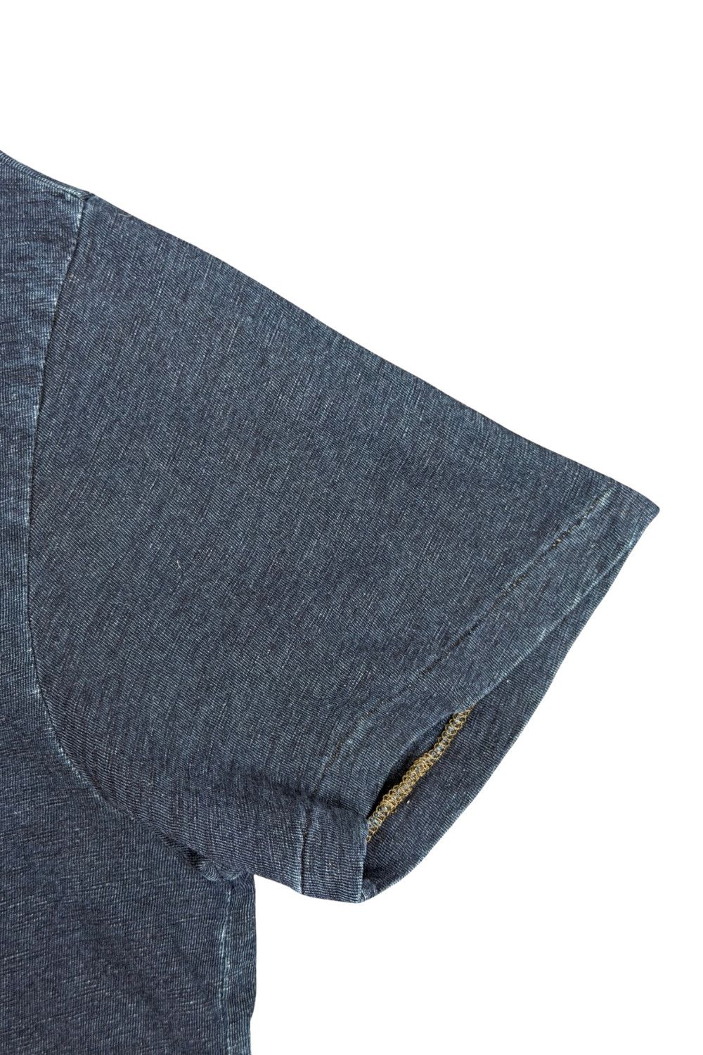 RRL Ralph Lauren RRL Double RL Indigo Dyed Slub Jersey Polo Shirt Size US M / EU 48-50 / 2 - 13 Thumbnail