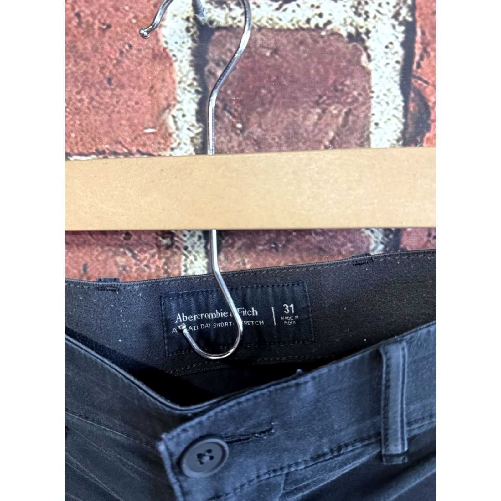 Abercrombie & Fitch Abercrombie & Fitch Mens Blue All Day Chino Shorts Size 31 Size 24" / US 00 / IT 34 - 3 Thumbnail
