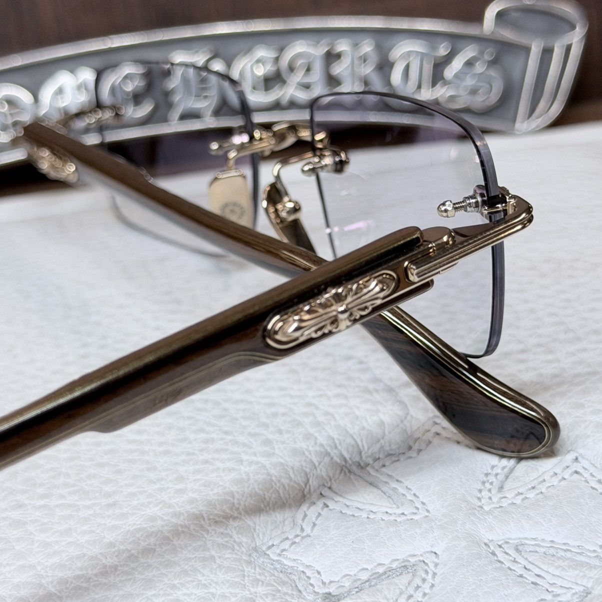 Chrome Hearts Chrome Hearts DEEP I Glasses Size ONE SIZE - 9 Thumbnail