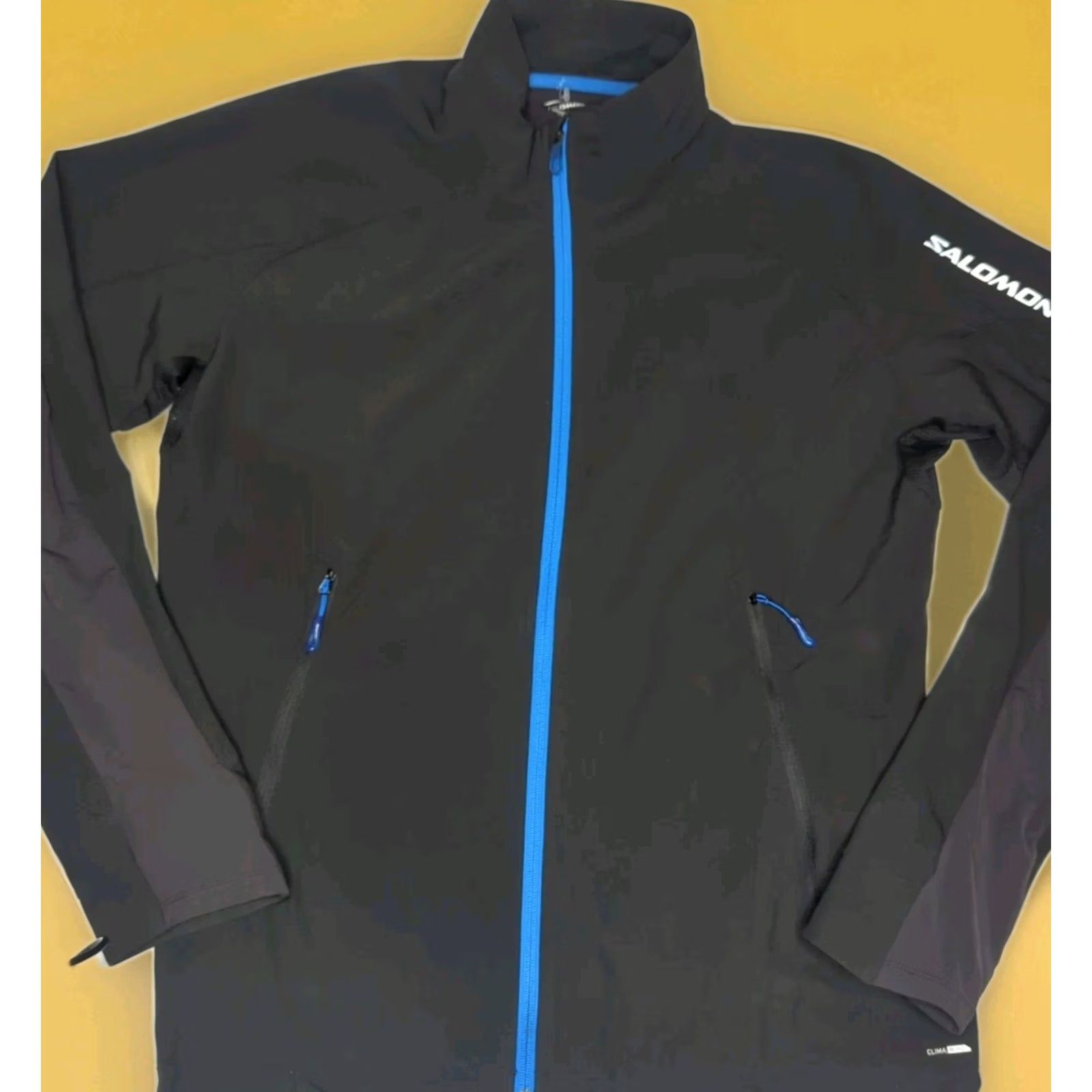 Salomon Salomon CLIMA WIND Jacket Womens XXL 2XL Black Cycling Running Softshell Size XXL / US 16-18 / IT 52-54 - 6 Thumbnail