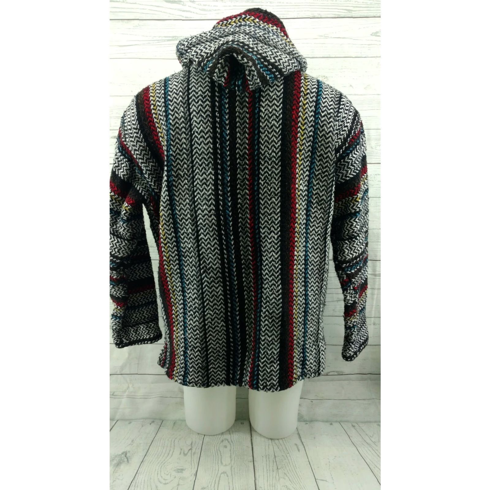 Vintage Baja Joe Mexico Unisex Hippie Baja Skater Surfer Pullover Hoodie Size Large Size US L / EU 52-54 / 3 - 6 Thumbnail