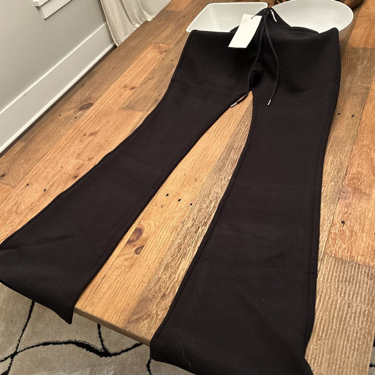 Zara Zara Interlock Flare Pants size M Size 30" / US 8 / IT 44 - 4 Thumbnail