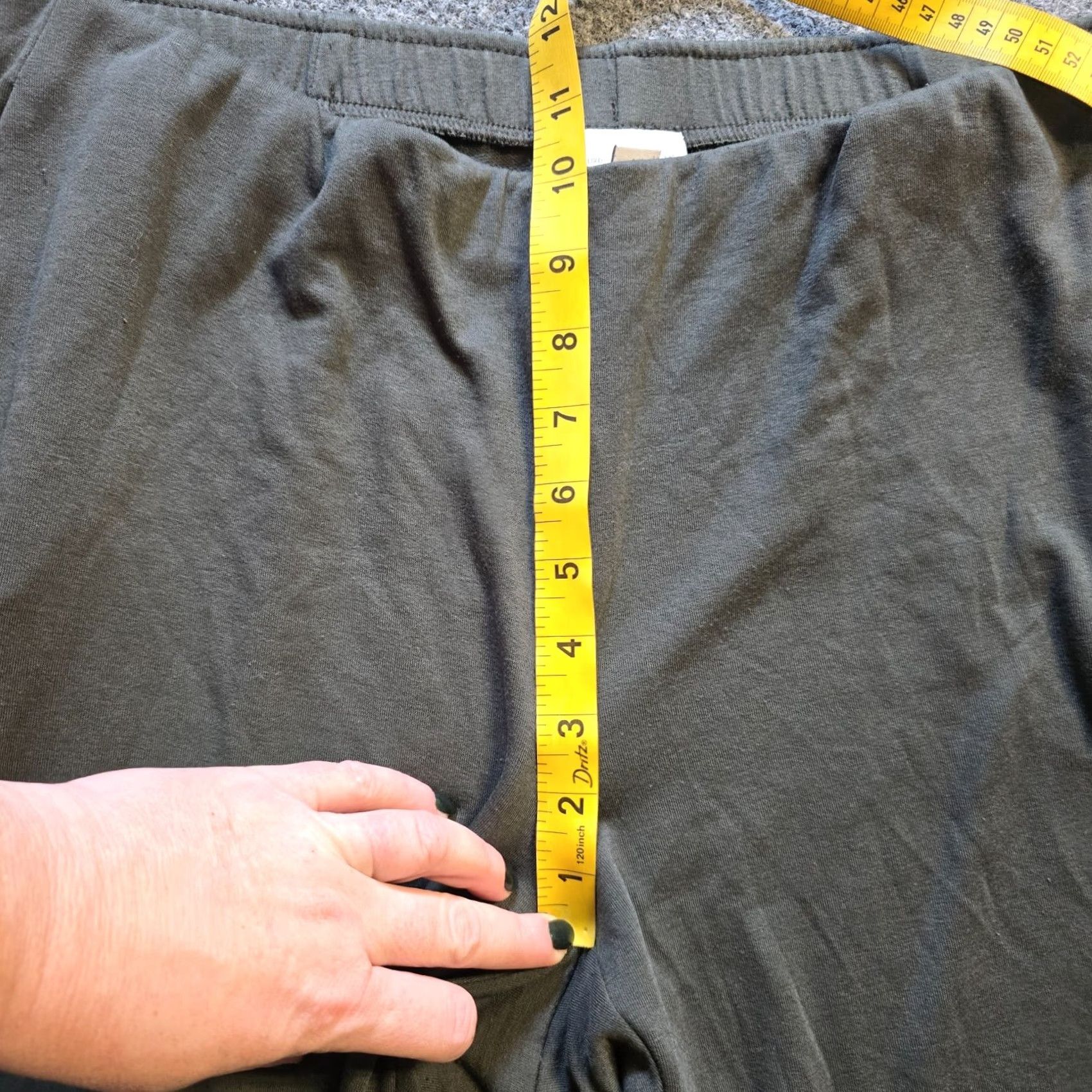 J. Jill J Jill Pants Womens Medium Gray Wide-Leg Tencel Pockets Classic Career Capsule Size 32" / US 10 / IT 46 - 6 Thumbnail