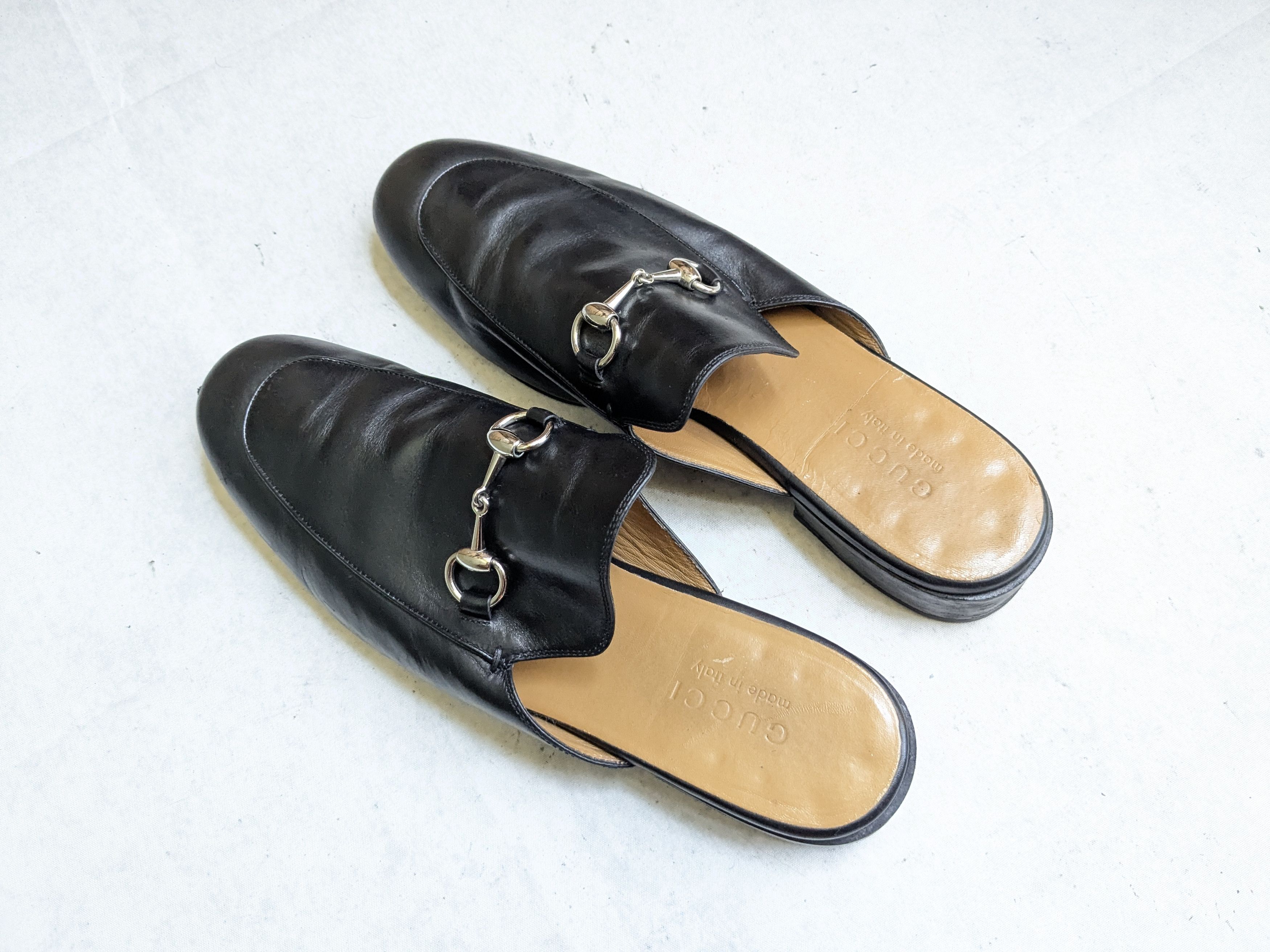 Gucci Gucci Horsebit Loafers Black Leather 8.5 D US Slip Ons Size US 8.5 / EU 41-42 - 12 Thumbnail