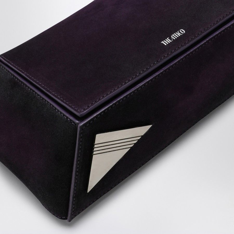 The Attico o1d2blof1024 Size : OS / Suede Shoulder Bag in Purple Size ONE SIZE - 5 Thumbnail