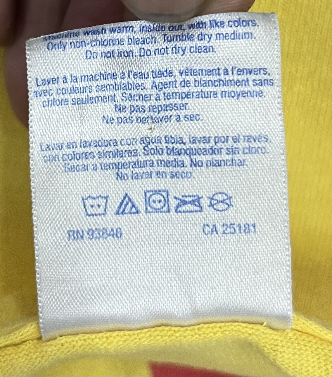 Nintendo × Playstation × Vintage NINTENDO SUPER MARIO 2009 TEE SHIRT YELLOW M Size US L / EU 52-54 / 3 - 8 Thumbnail