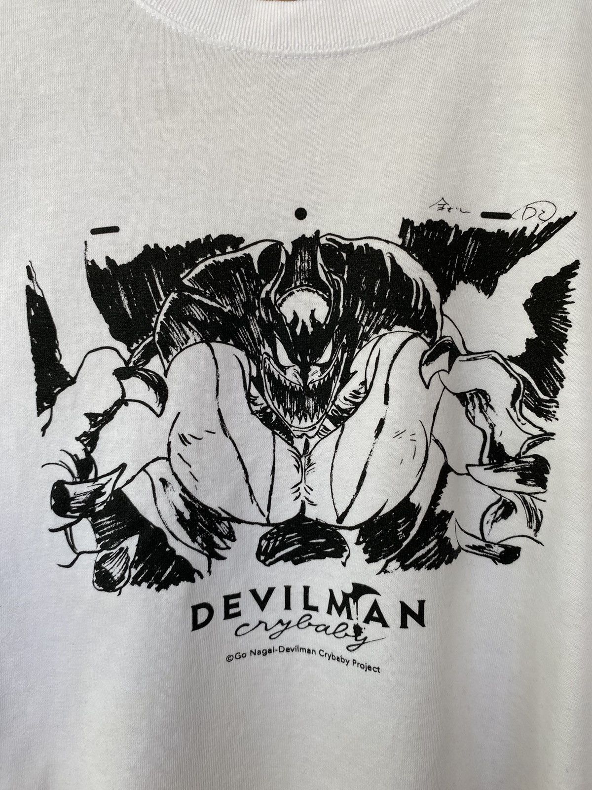 Rare Piece Vintage Devilman Crybaby Anime Tees
