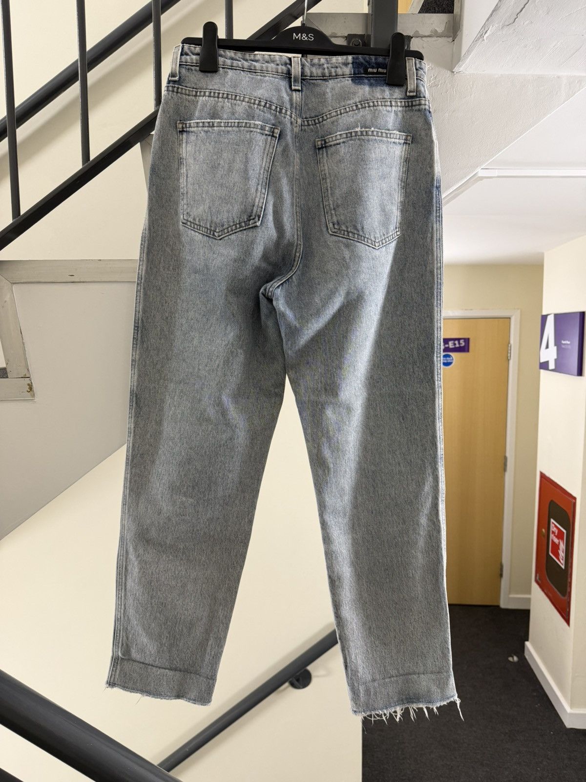 Miu Miu Miu Miu Vintage High Waist Jeans Size 27" / US 4 / IT 40 - 2 Thumbnail