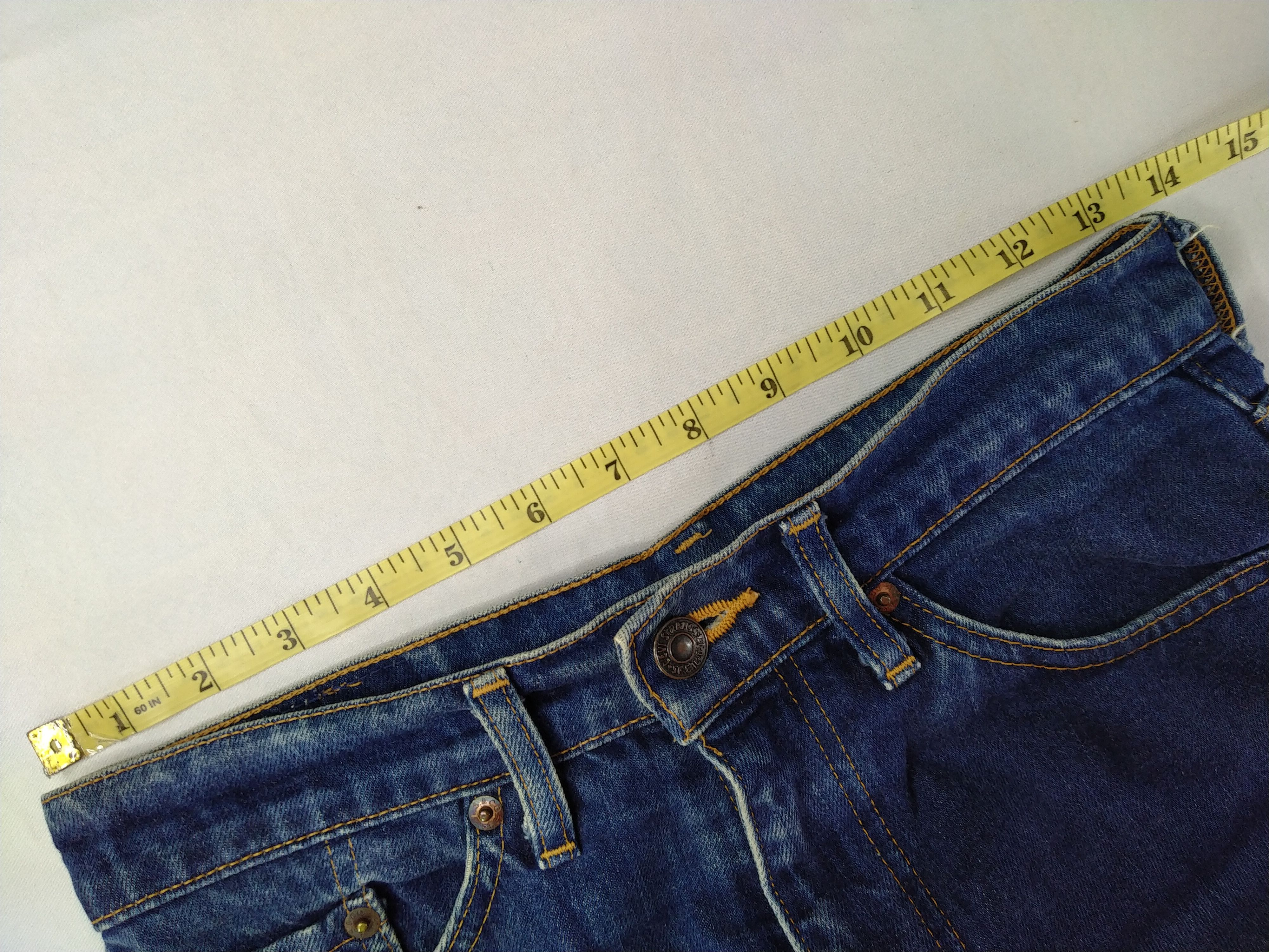 Levi's Dark Blue Vintage Levi's 515 Denim 27 x 26.5 -JN575 Size US 27 - 5 Thumbnail