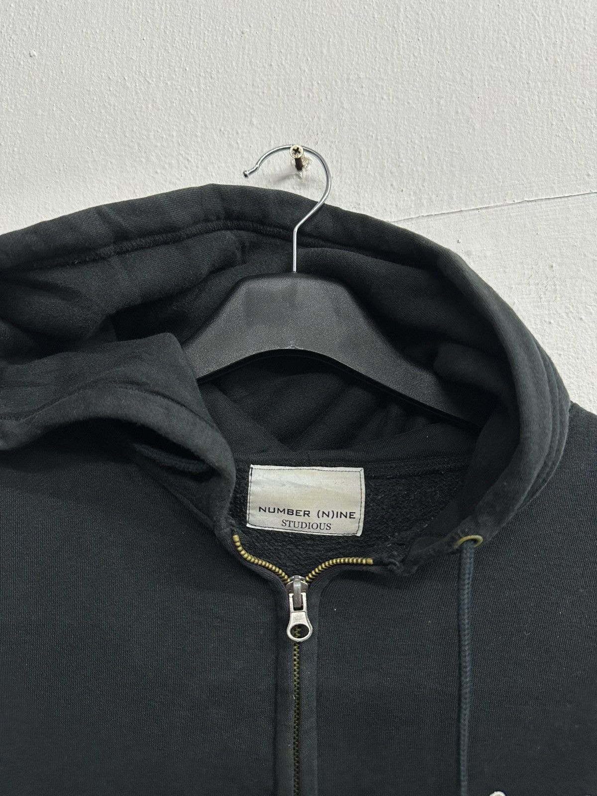 Number (N)ine Distress Number Nine X Takahiro Studious Hoodie Size US M / EU 48-50 / 2 - 3 Thumbnail
