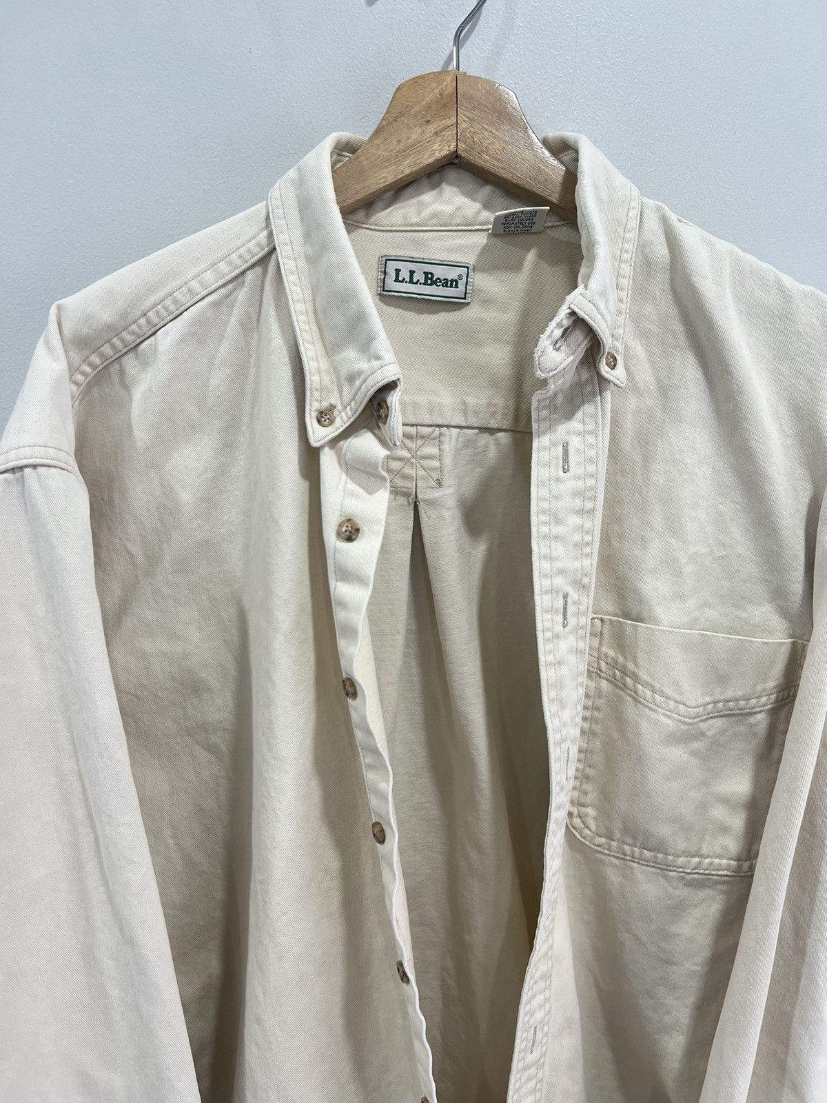 L.L. Bean Vintage LL Bean Button Up Shirt xl tall Size US XL / EU 56 / 4 - 2 Thumbnail