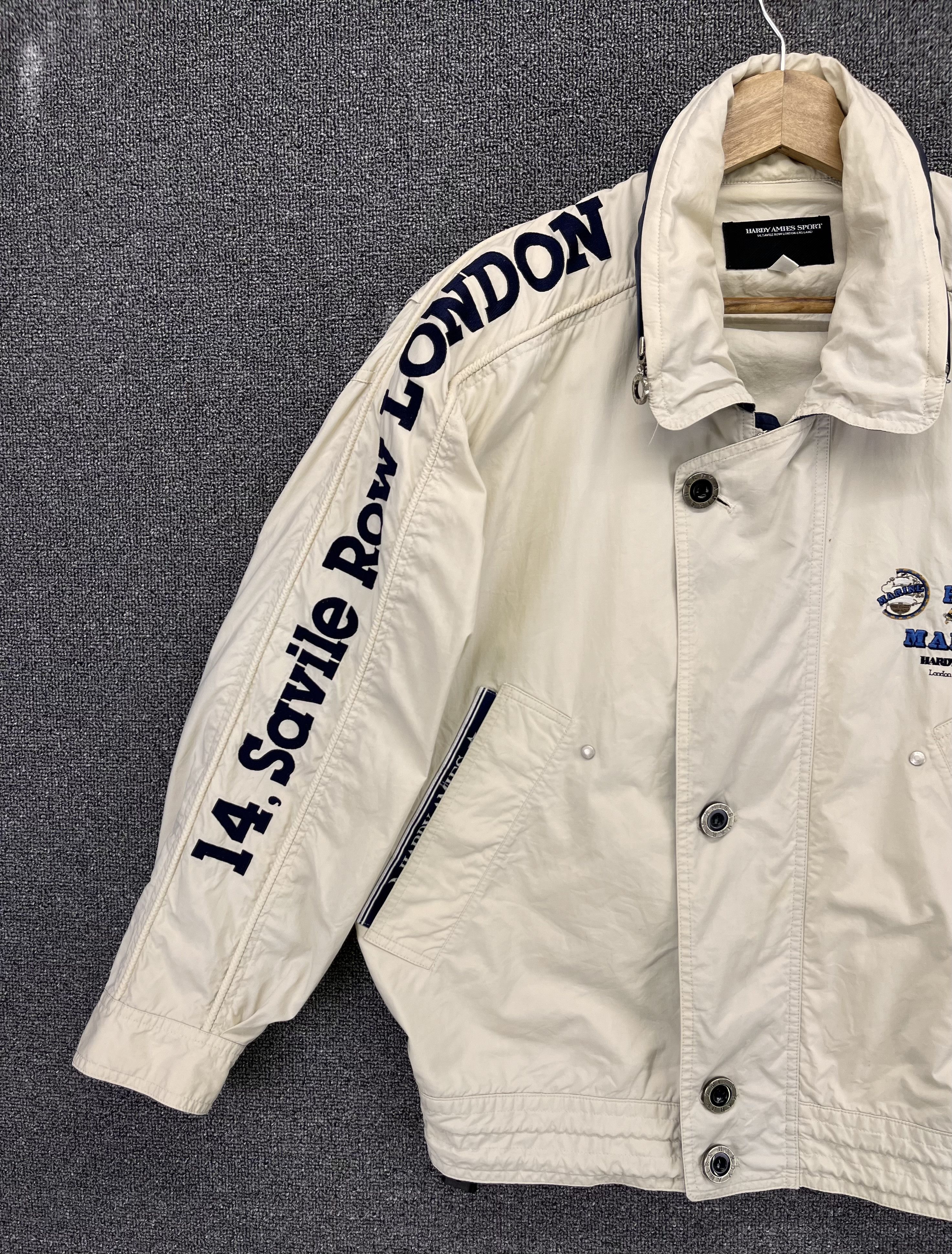 Hardy Amies Vintage Hardy Amies Zip Up Rare Jacket Size M / US 6-8 / IT 42-44 - 2 Thumbnail
