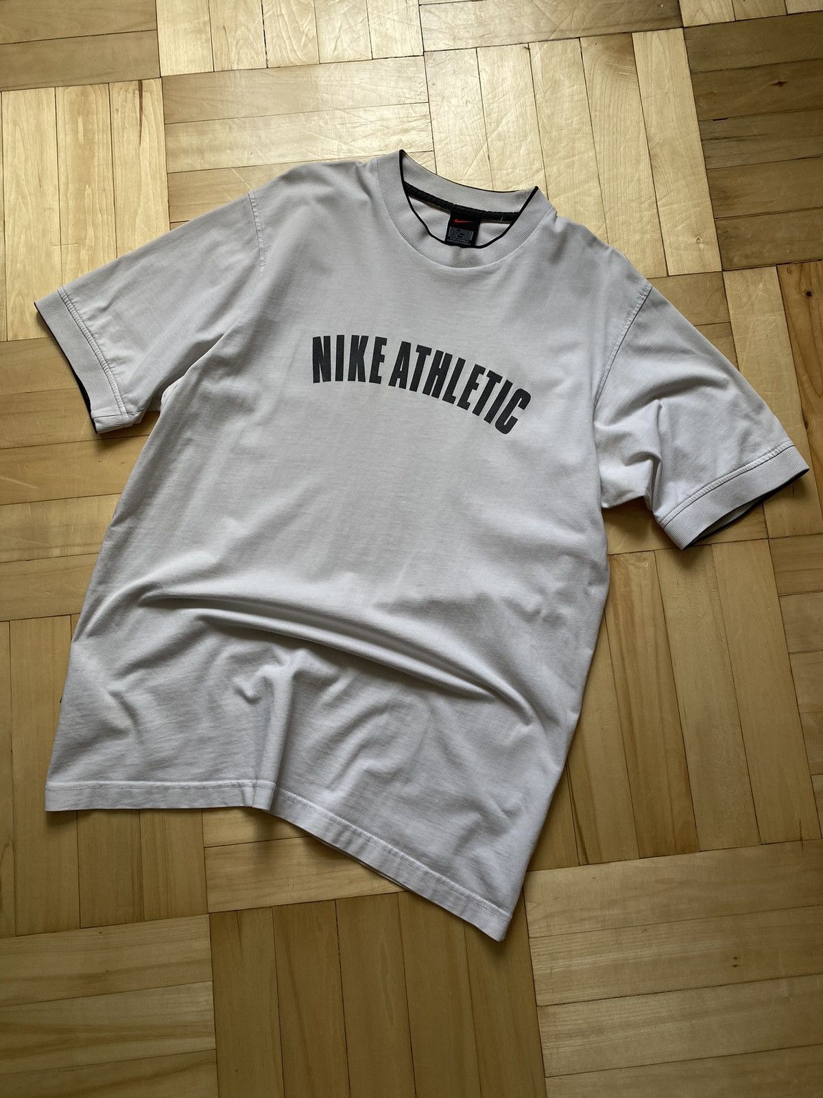 Nike × Vintage Vintage T-shirt Nike Athletic Size US L / EU 52-54 / 3 - 2 Thumbnail