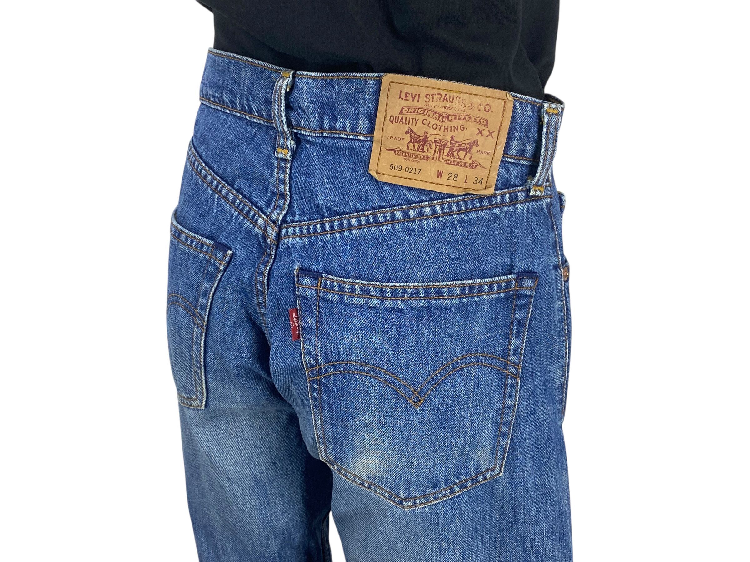 Levi's Levis 509 Light Wash Jeans Size US 27 - 8 Thumbnail