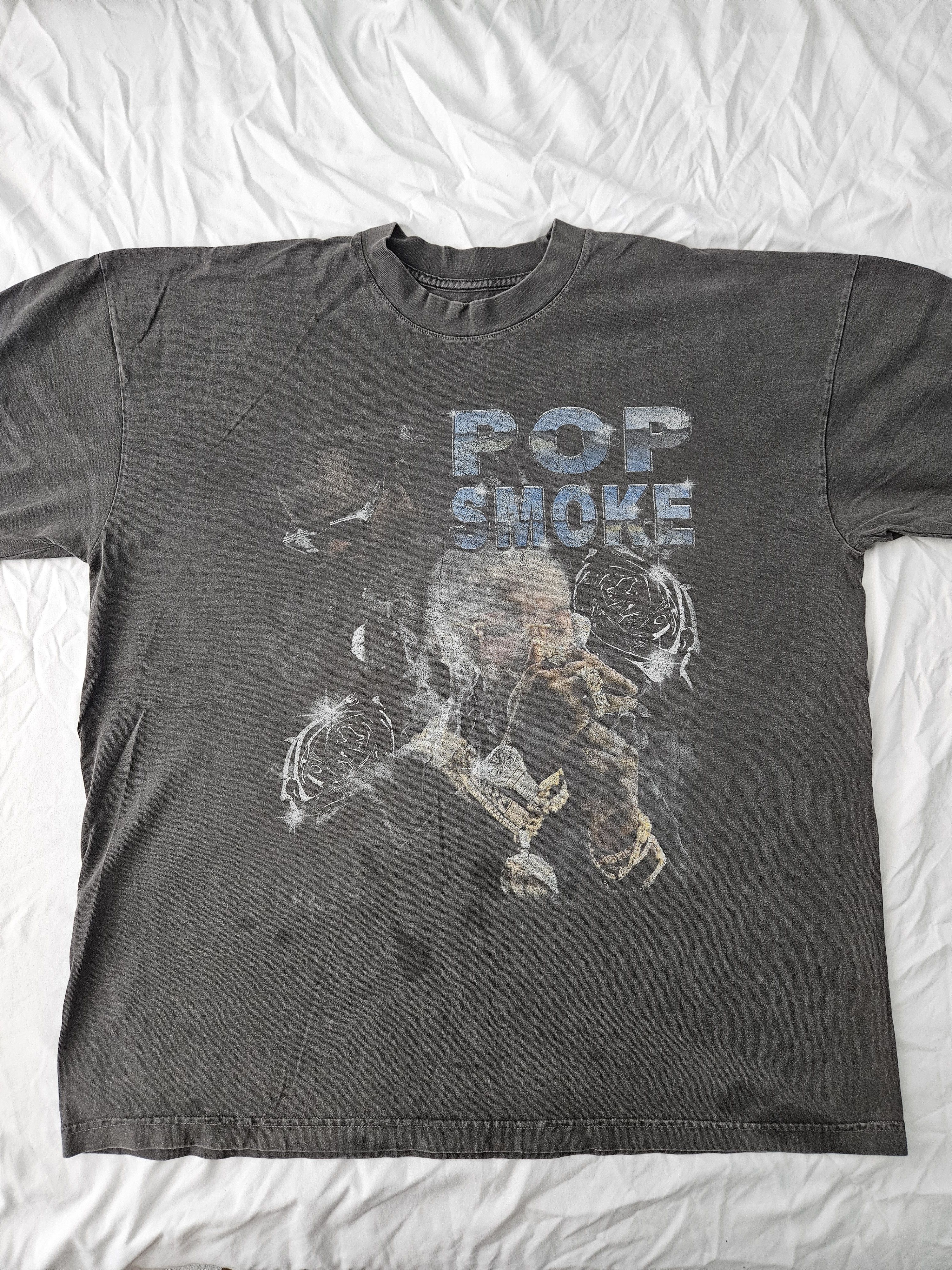 Richie Le Collection Bootleg Vintage SMS Pop Smoke Tee Size US L / EU 52-54 / 3 - 1 Thumbnail