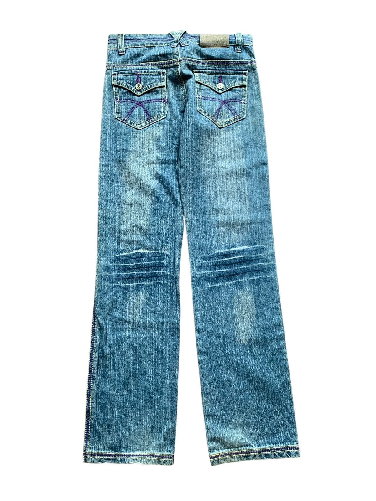Hysteric Glamour Ba-tsu studio japanese blue jeans Size US 30 / EU 46 - 6 Thumbnail