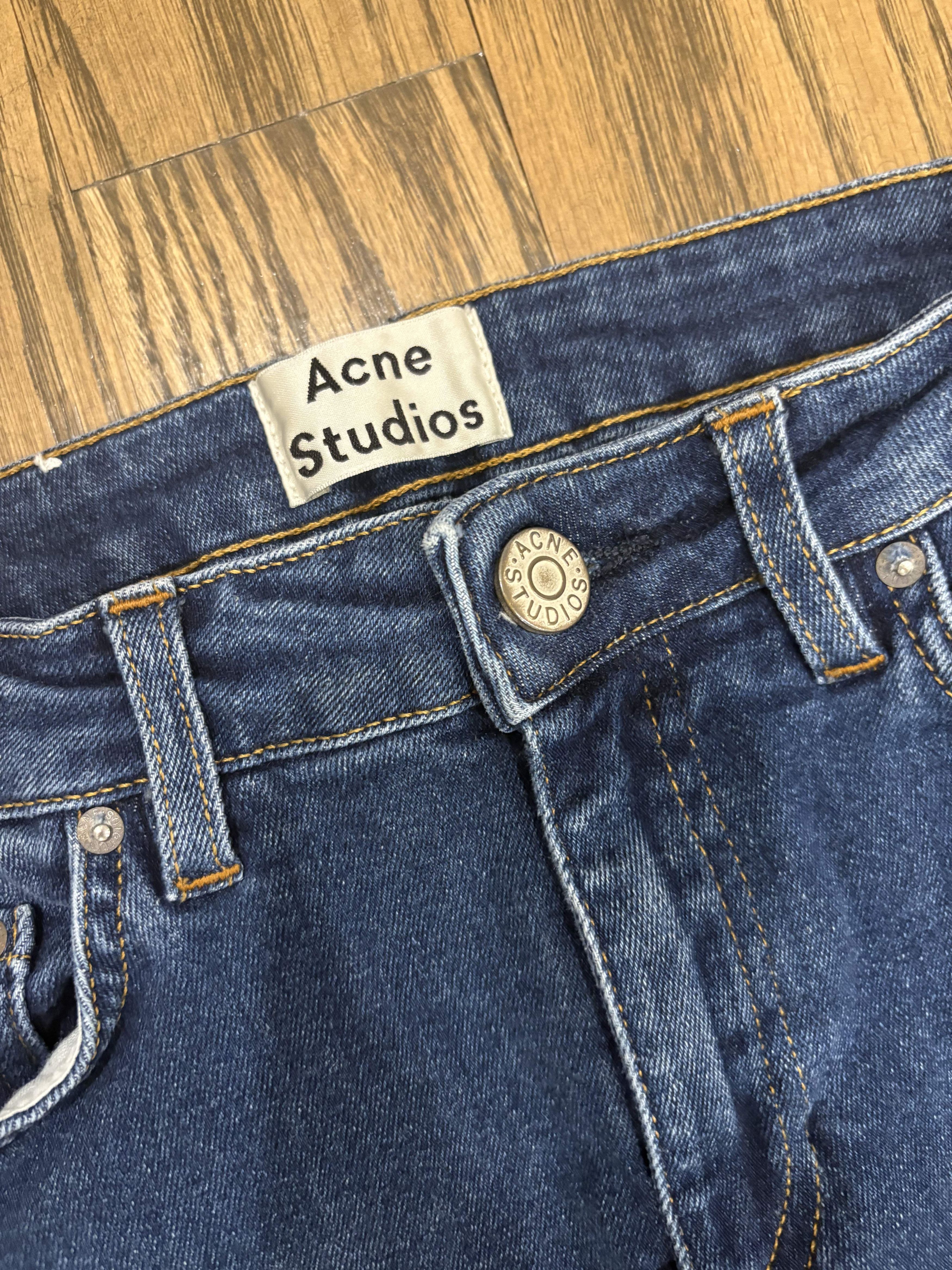 Acne Studios Acne Studios 'Skin 5' Blue Denim Size 28" / US 6 / IT 42 - 3 Thumbnail