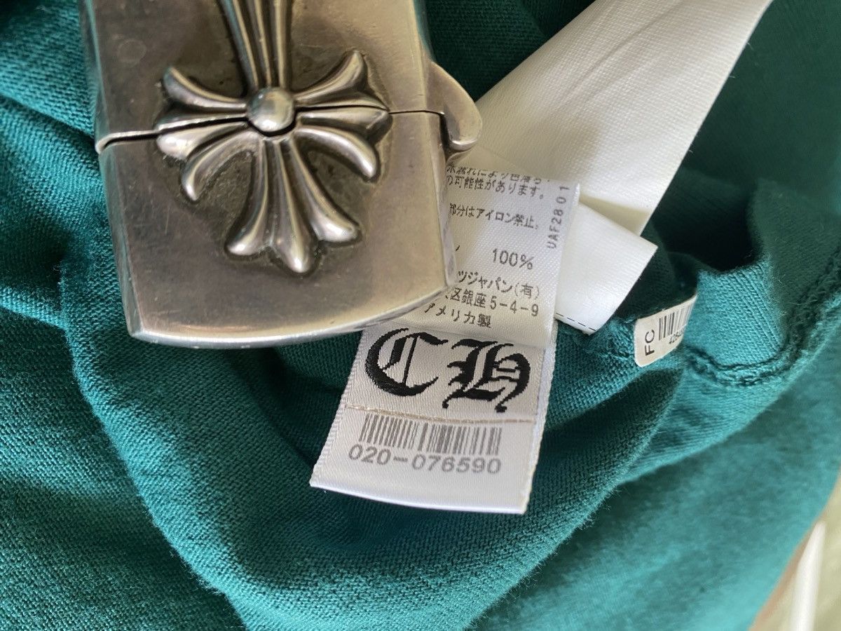 Chrome Hearts Chrome Hearts Teal Green Japan F&F Exclusive T-Shirt Size US L / EU 52-54 / 3 - 9 Thumbnail