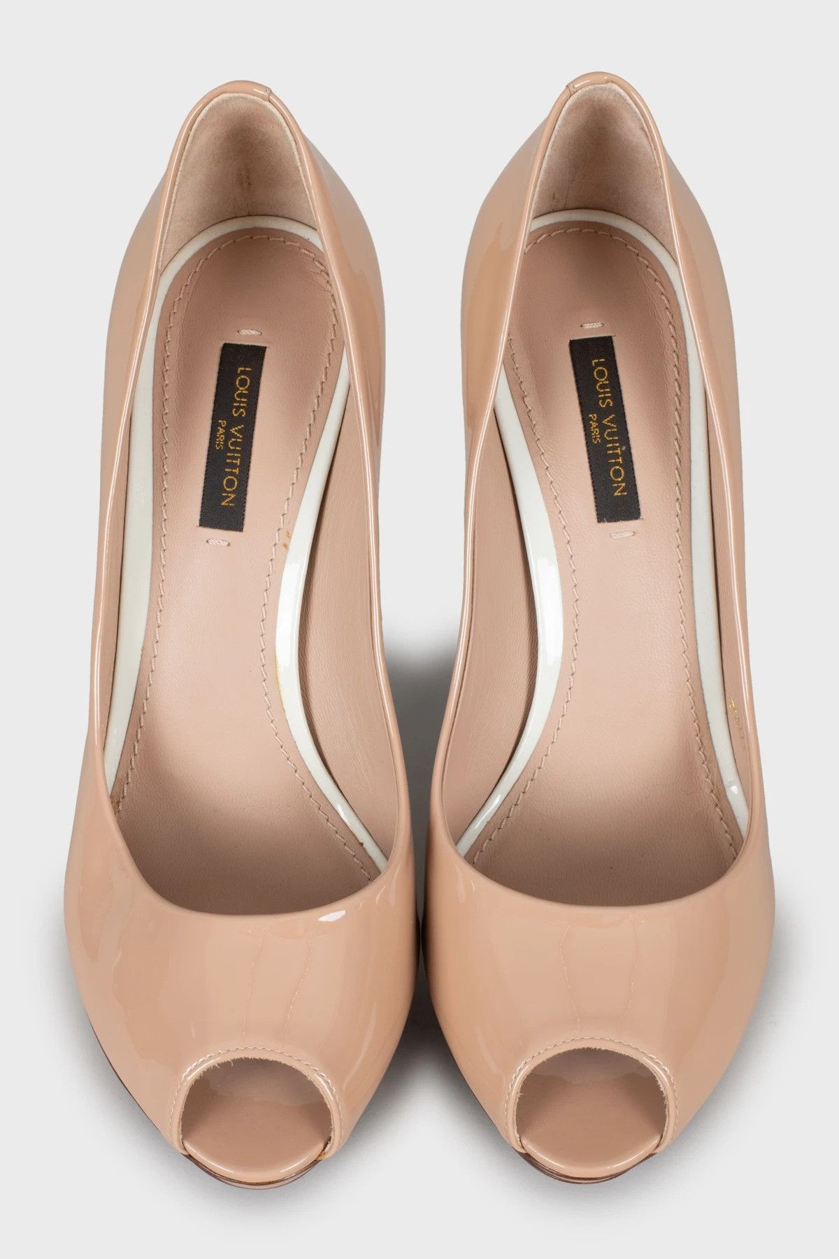 Louis Vuitton Louis Vuitton Patent leather heels Size US 7 / IT 37 - 3 Thumbnail
