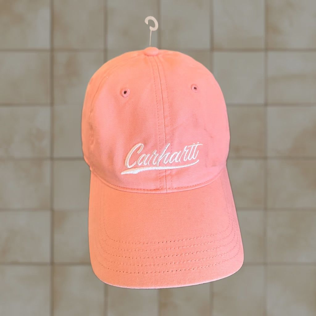 Carhartt Carhartt Force Women's Canvas Script Adjustable Hat Cap Light Pink Size ONE SIZE - 1 Thumbnail