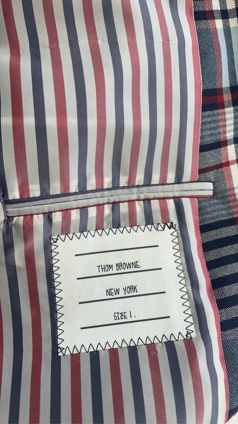 Thom Browne Thom Browne size1 A plaid suit jacket Size 36S - 5 Thumbnail