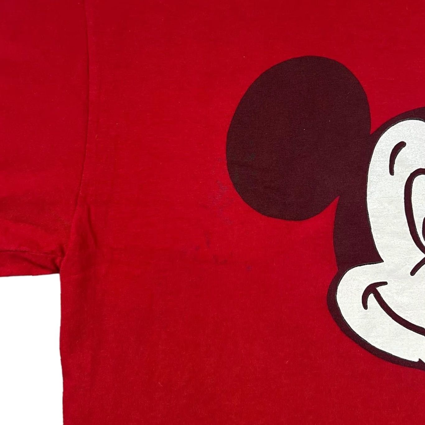 Jerzees VINTAGE Jerzees Disney Mickey Mouse Graphic Red T-Shirt XL Large Mens Shirt Short Sleeve Graphic Print 90s 80s Size US L / EU 52-54 / 3 - 6 Thumbnail