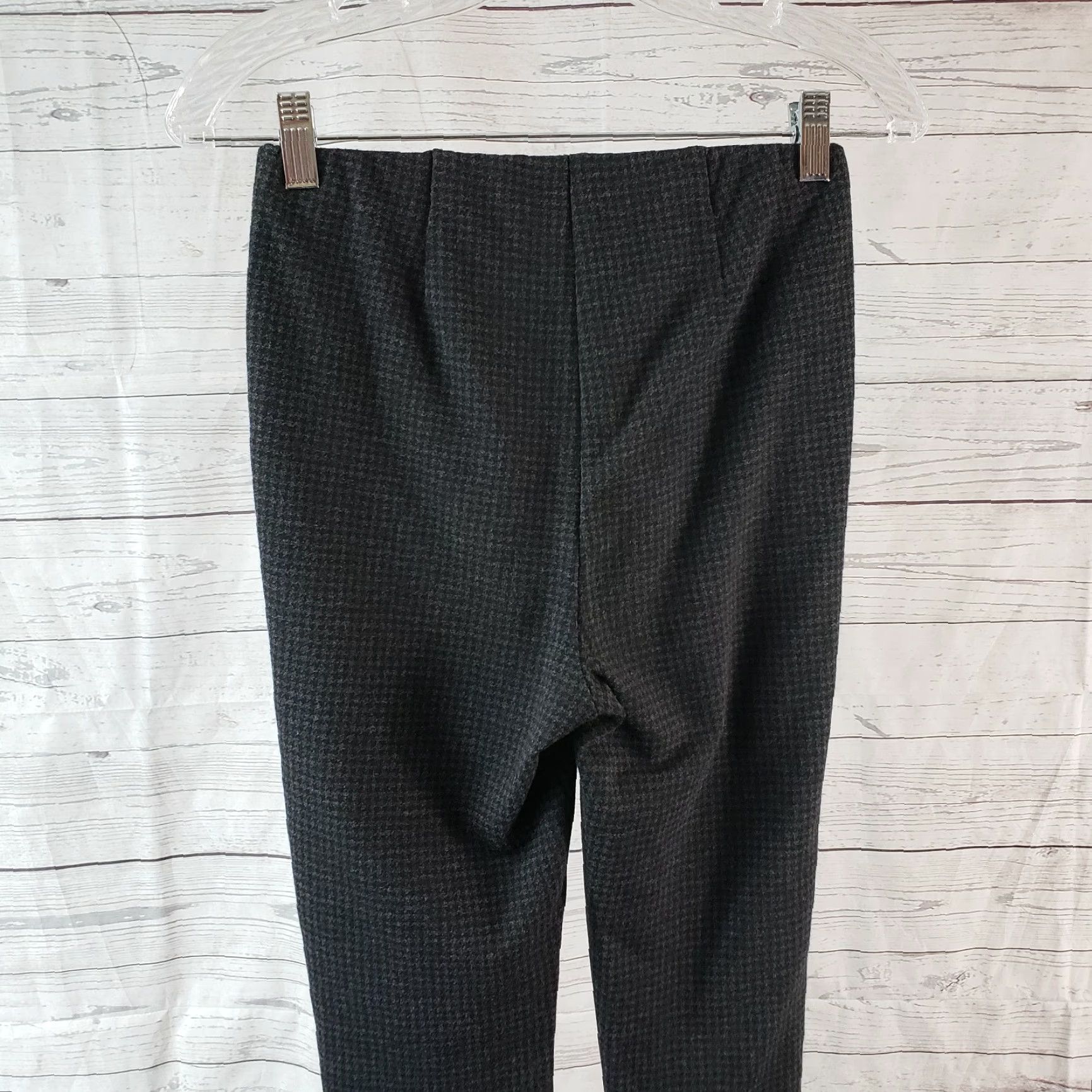 J. Jill J Jill Womens Ponte Knit Leggings XS Black Houndstooth Mid Rise Leggings Womens XS Black Houndstooth Ponte Knit Size 26" / US 2 / IT 38 - 4 Thumbnail