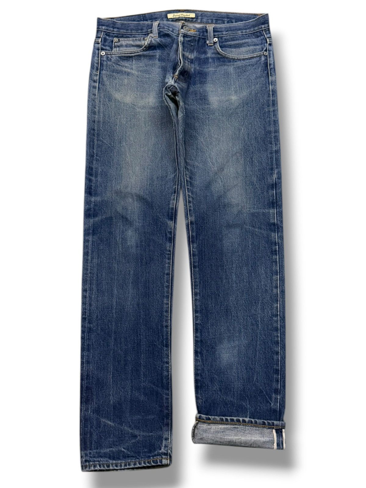 Journal Standard Vintage Journal Standard Co. Japan Selvedge Denim Jeans W32 Size US 32 / EU 48 - 2 Thumbnail