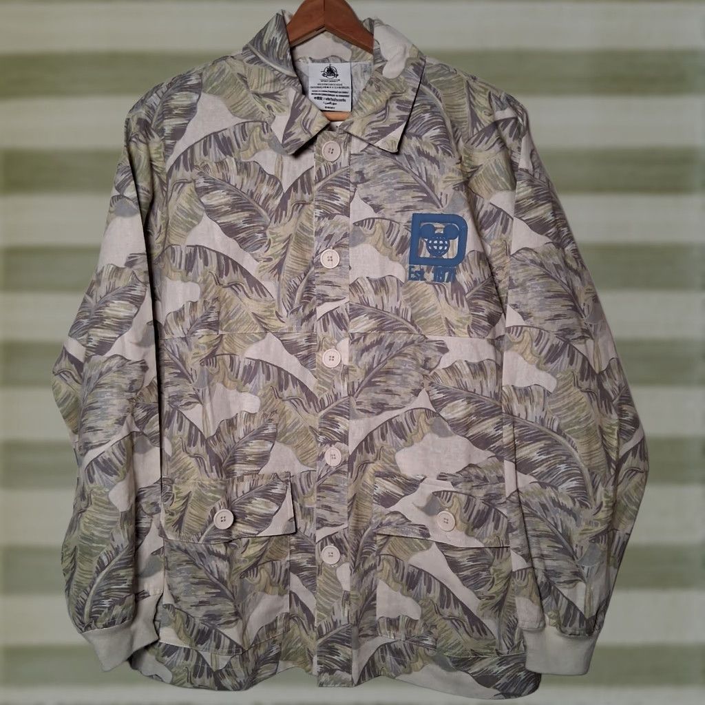 Vintage VINTAGE Walt Disney World Spirit Jersey Shirt S Button Collar Palms Safari Linen Blend Size US S / EU 44-46 / 1 - 1 Thumbnail