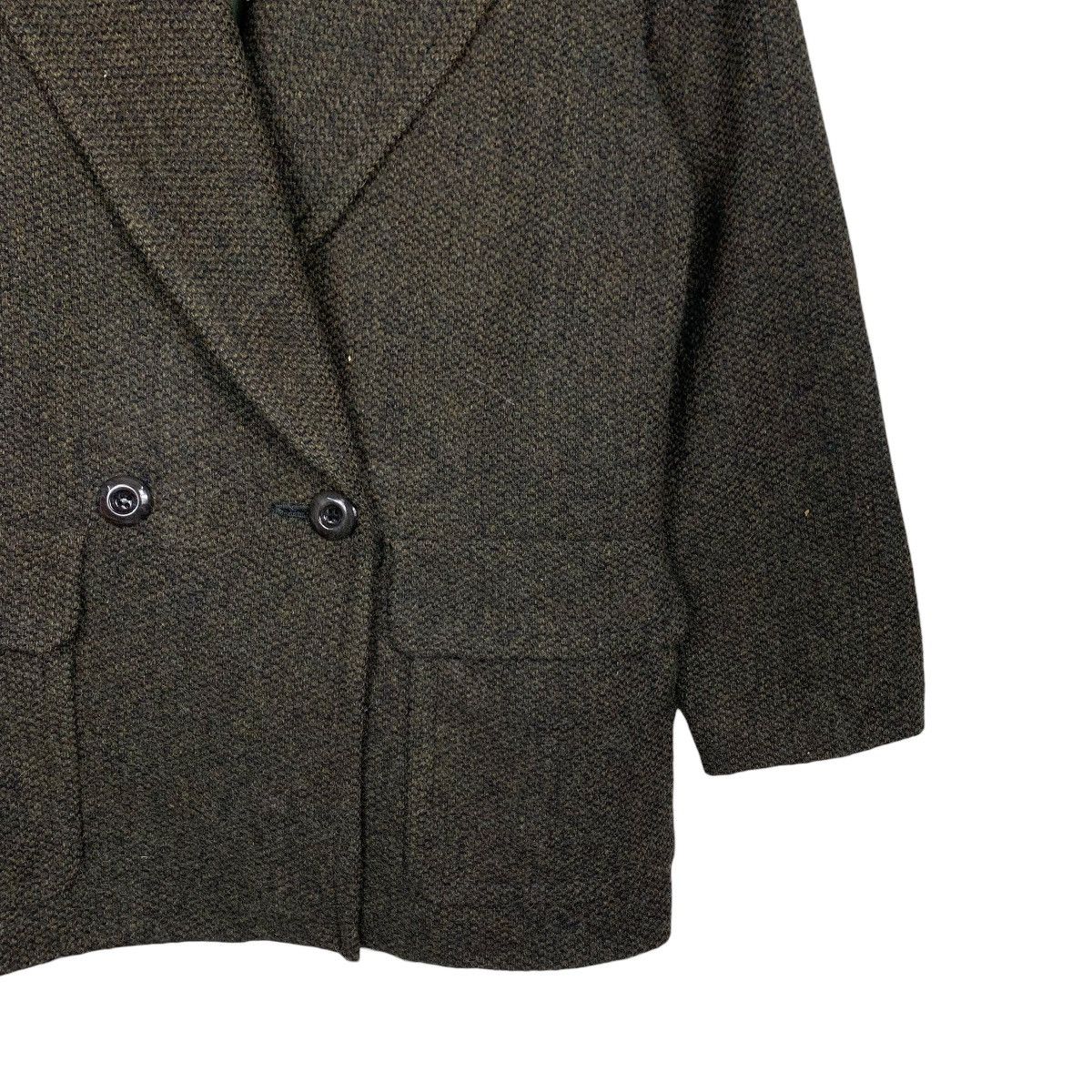 Paco Rabanne 90’s PACO RABANNE Wool Belted Double Breast Coat #2856-C129 Size M / US 6-8 / IT 42-44 - 6 Thumbnail