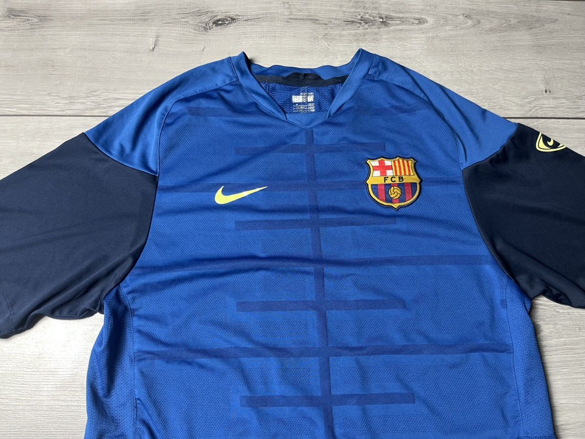 Nike Nike Dry Fit FC Barcelona Training Soccer Jersey 2009 sz M Size US M / EU 48-50 / 2 - 3 Thumbnail