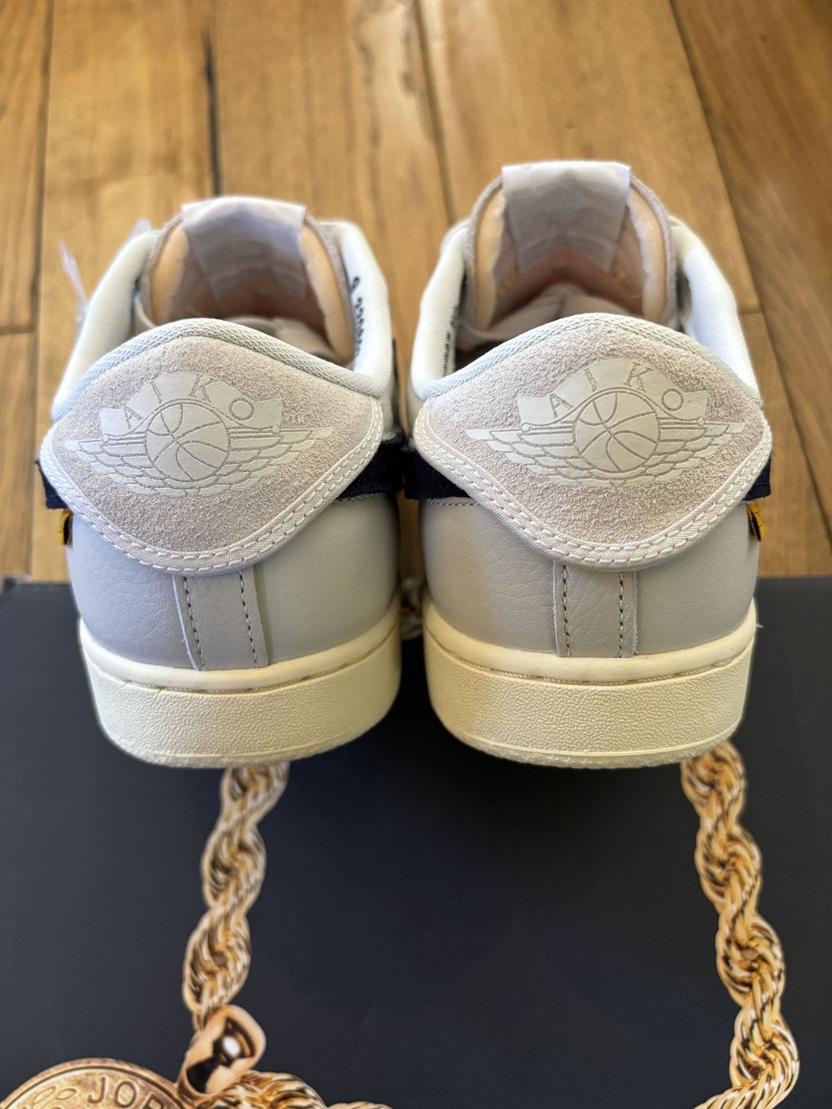 Jordan Brand × Nike × Union LA Jordan 1 Low AJKO SP Sail Leather Size US 9 / EU 42 - 10 Thumbnail