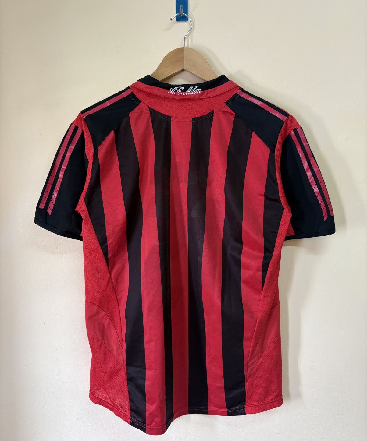 Adidas Vintage 2005 2006 AC Milan Adidas Zafira Jersey Blokecore Size US M / EU 48-50 / 2 - 7 Thumbnail