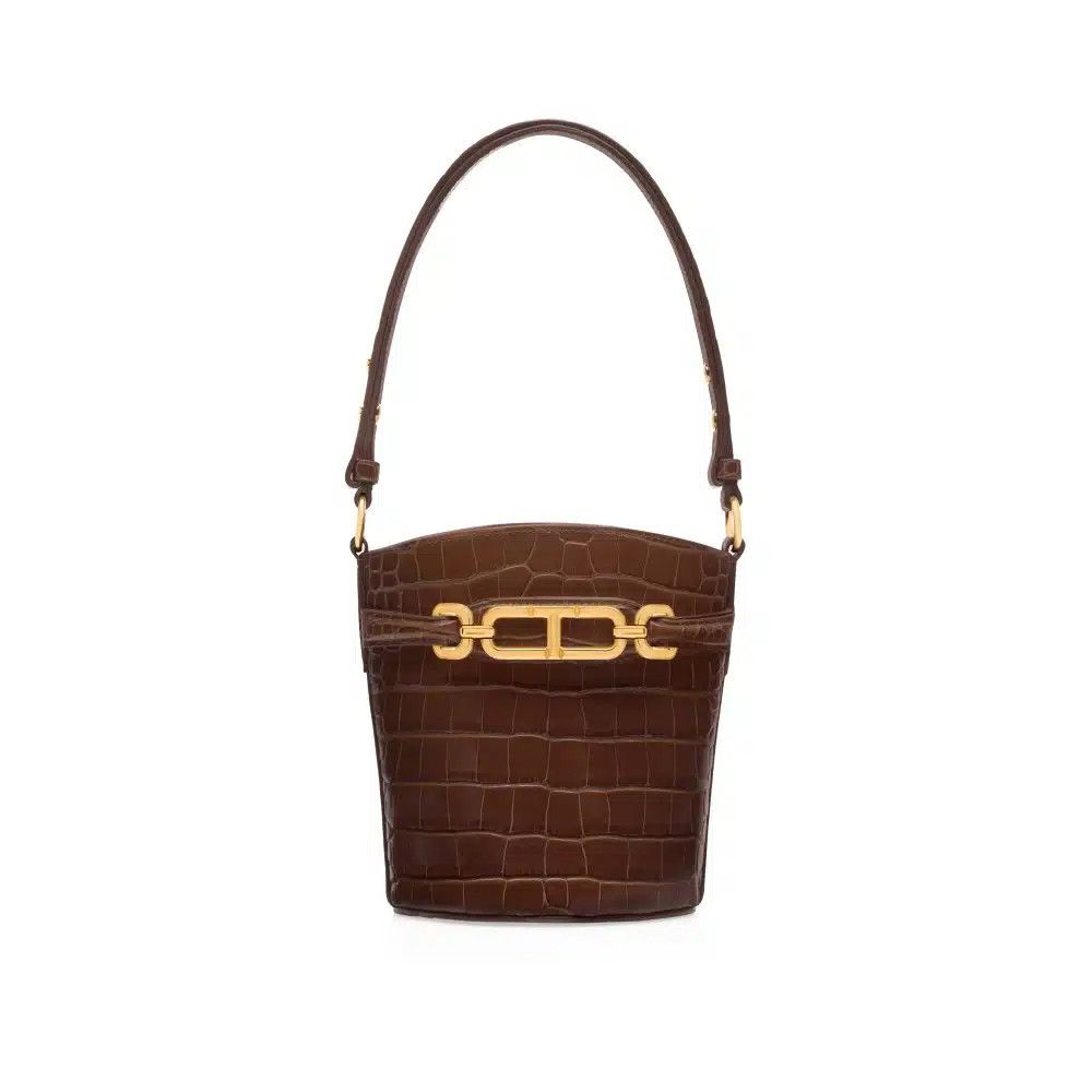 Tom Ford o1loc1c0925 L1817 Size: OS / Small Bucket Bag in Brown Size ONE SIZE - 1 Preview